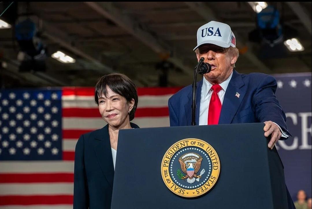 万万没想到
高市早苗懵了，
鹰哥不是说好了支持我的嘛，怎么突然变卦了！

老鹰的