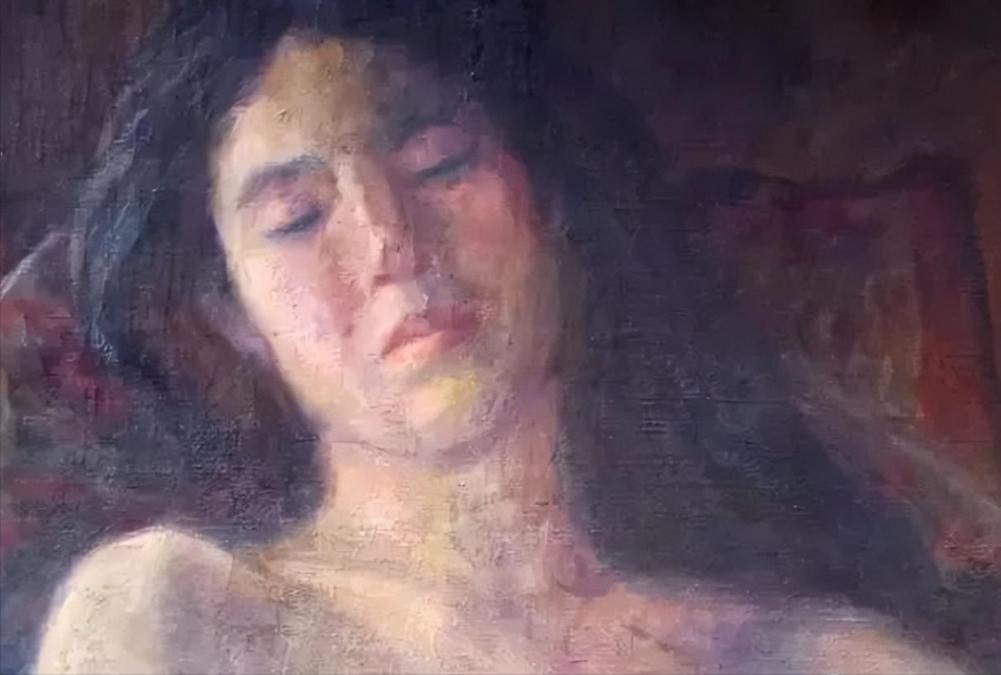 1911年，李叔同回国后，在房间挂了一幅日本女子的裸体画，妻子俞氏每次看见都忍不