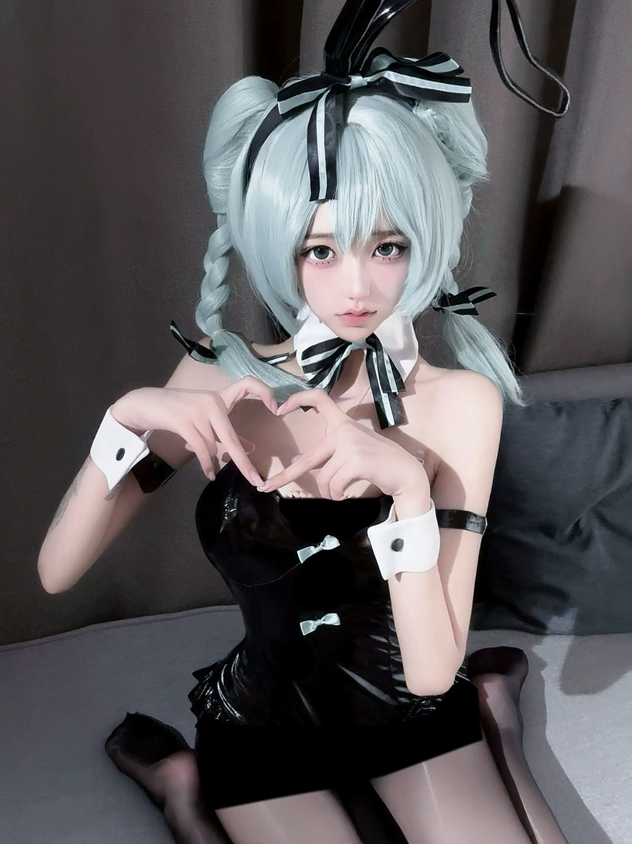 无不良引导 cos 初音兔女郎