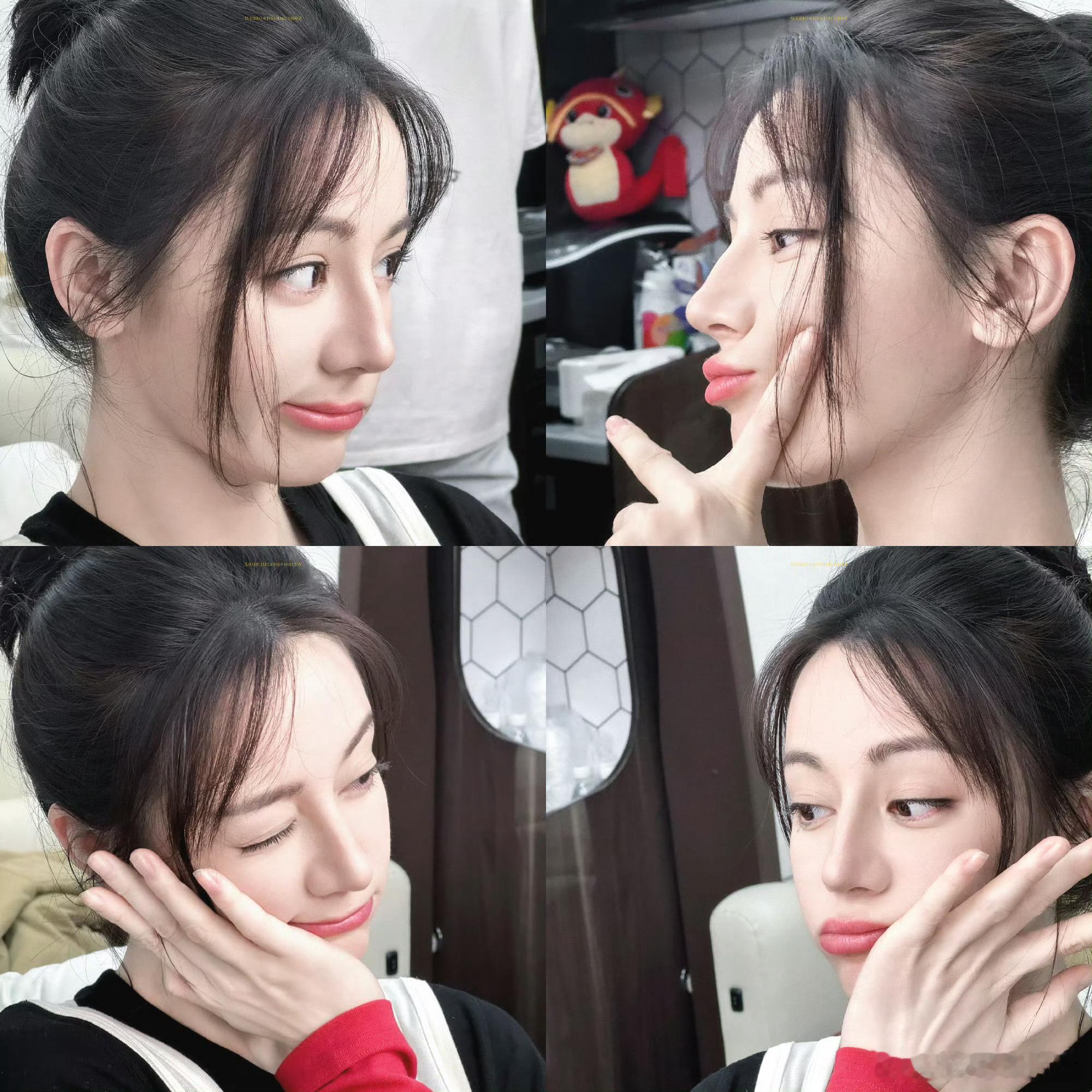 迪丽热巴被张艺兴特效妆逗笑如果迪丽热巴是一支股票巴粉赚翻天了
