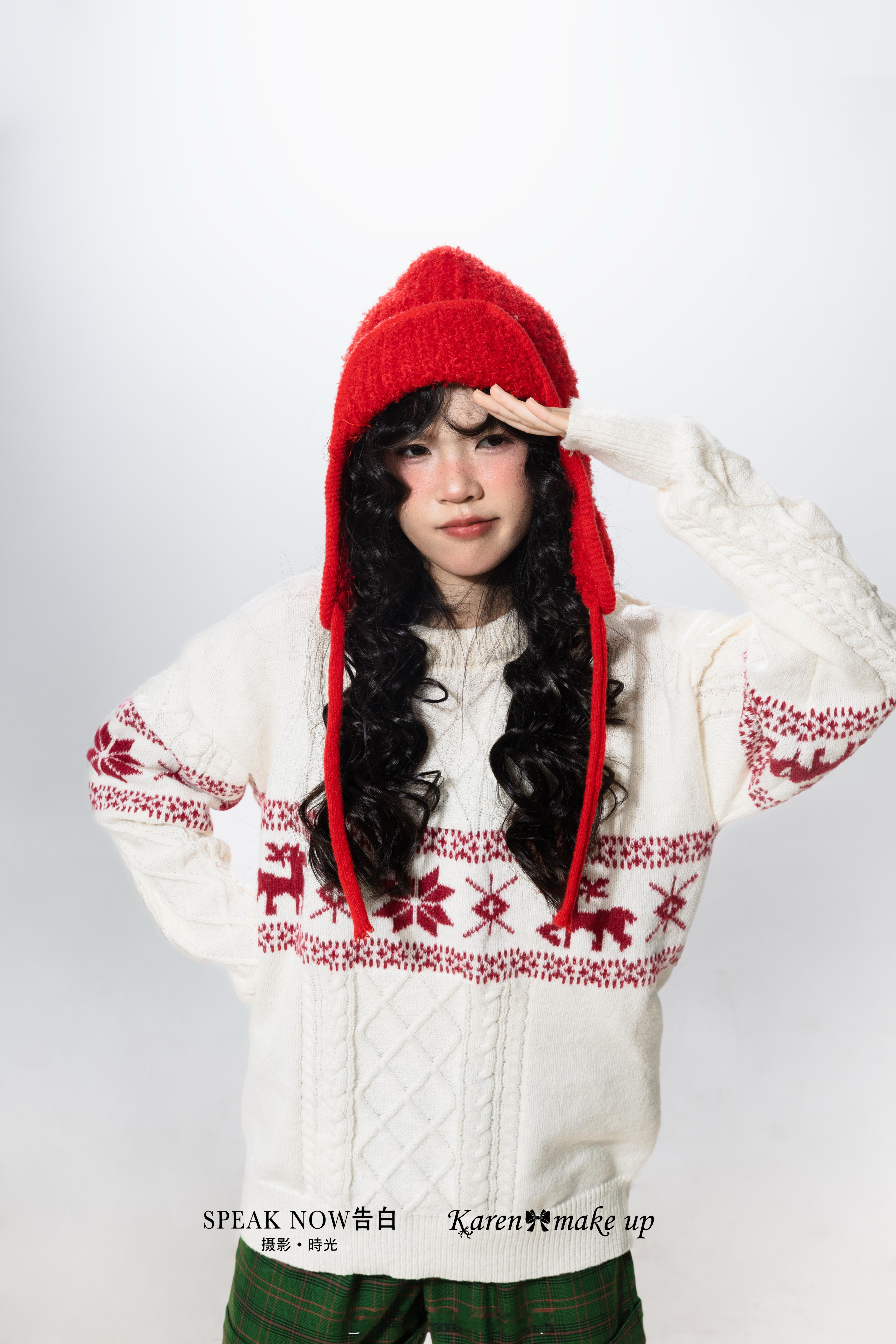 （🔴’◡’🔴)ﾉ鬼马少女 小红帽太可爱噜😆 