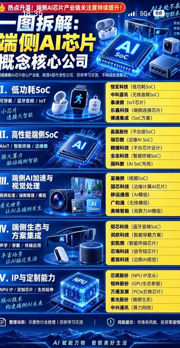 AI芯片产业大起底，带你一图看懂！翻到一张把AI芯片产业讲得明明白白的信息图，直