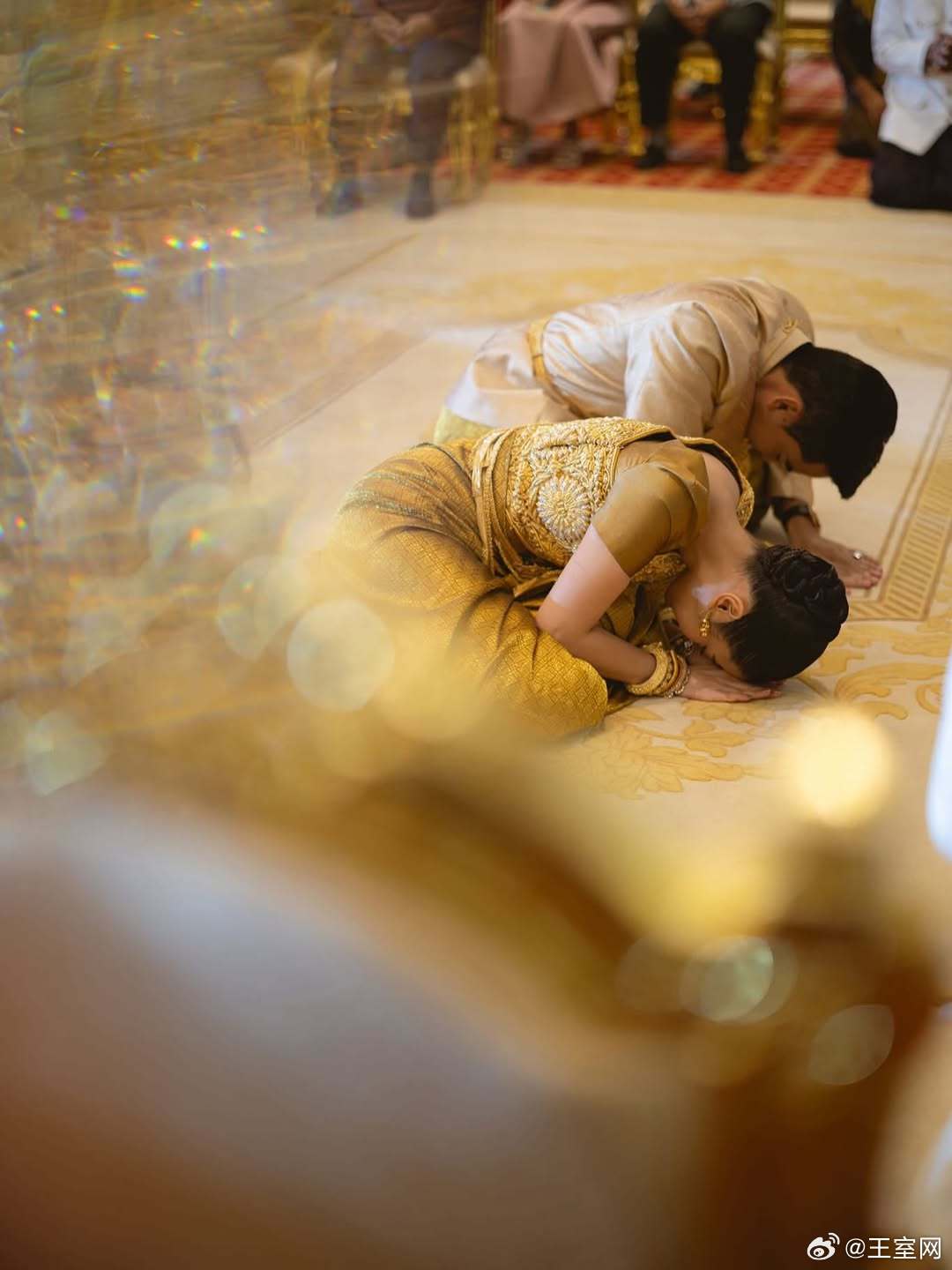 柬埔寨王室 🇰🇭已故西哈努克国王的孙女诺罗敦·蓬苏丽娅公主和驸马Seav C