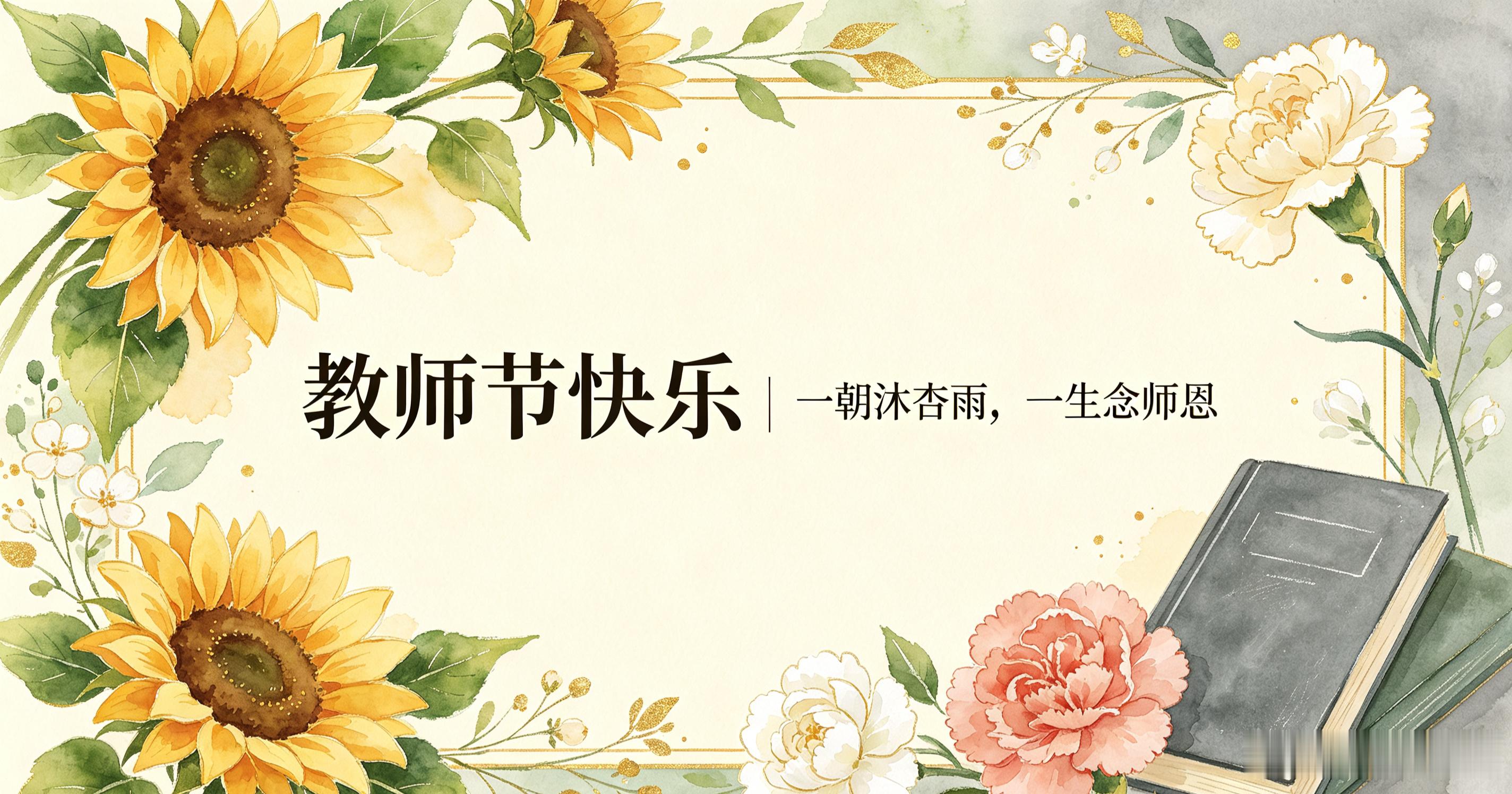 【教师节：㊗️福自己.㊗️福普天下的老师】三尺讲台存日月，薪火相传写春秋。师者，