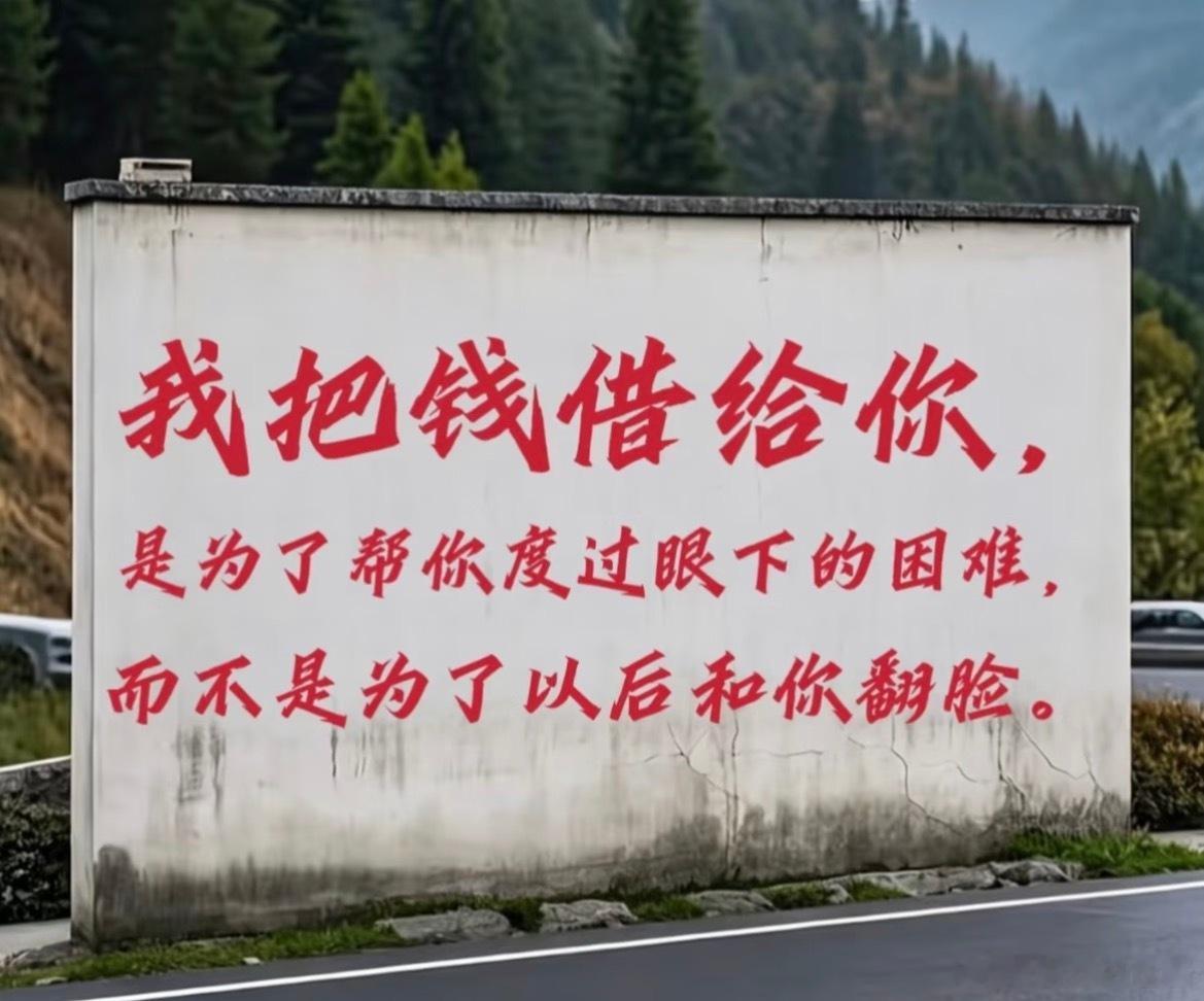 有个朋友是干装修的，去年被一个亲戚借走六万，说好三个月还。到现在电话还能打通，人