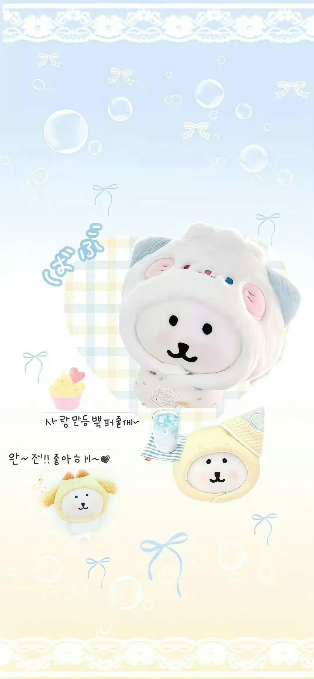 𝒔𝒉𝒂𝒓𝒆 ｜萌物自嘲拼接壁纸 