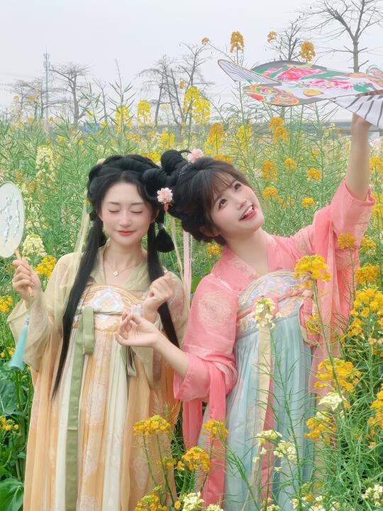 太可爱啦！汉服闺蜜照