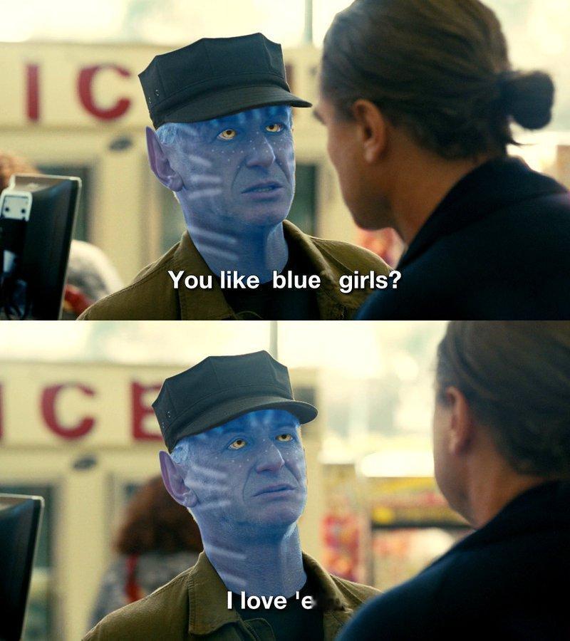 TNABO “You like blue girls?” 