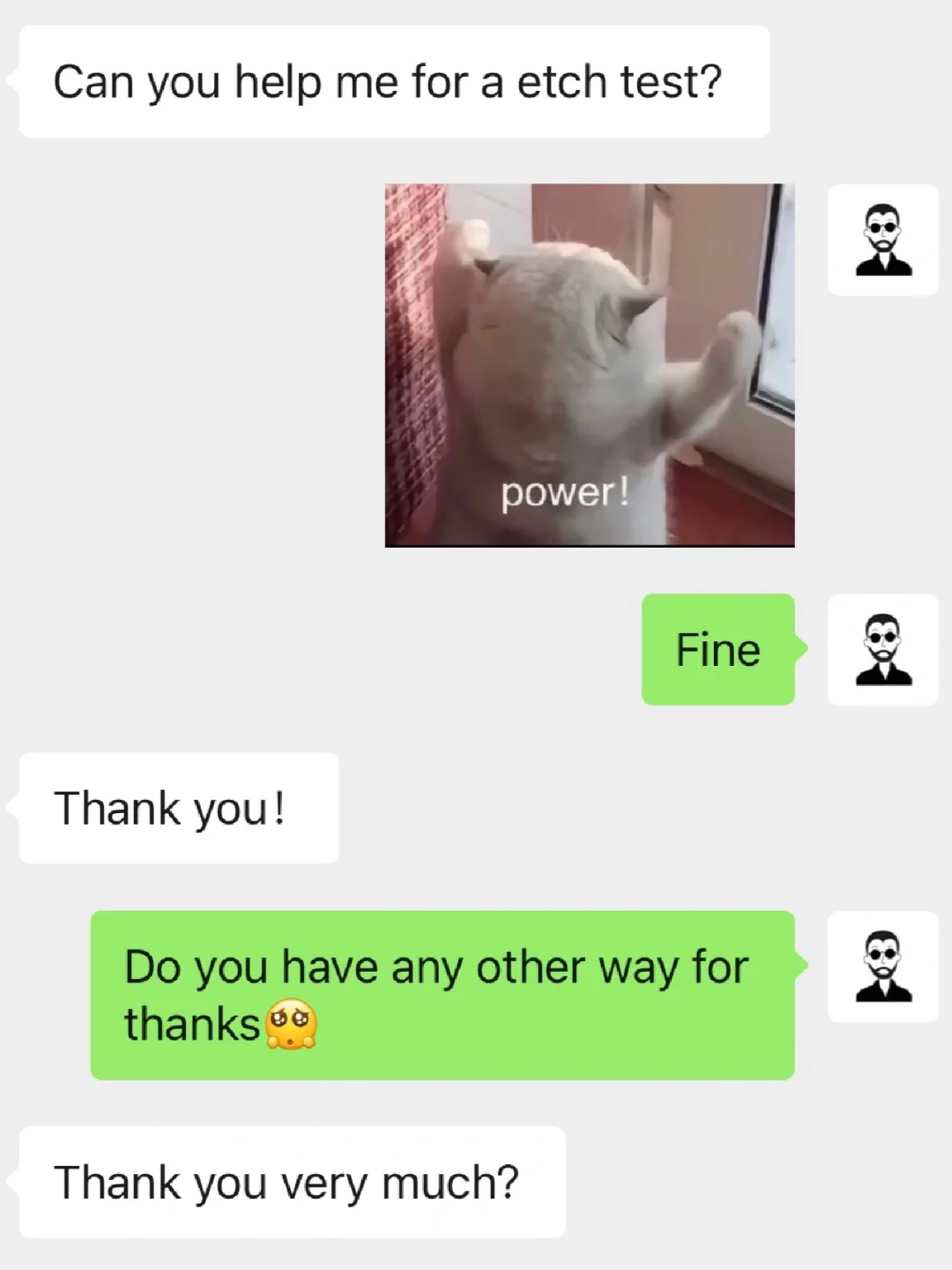“你有别的感谢方式吗？”