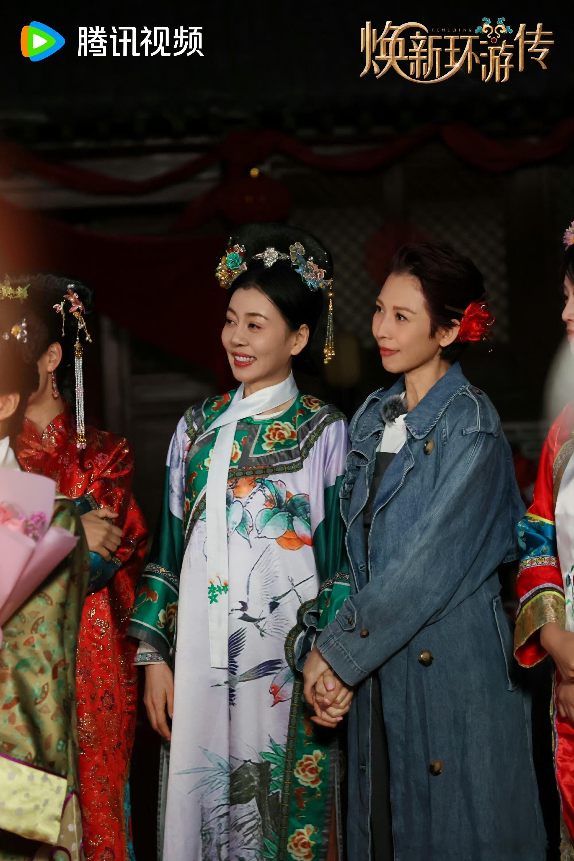 #蔡少芬 后宫骨骼惊奇五旬大姐# 不愧是演过皇后娘娘、制霸后宫的蔡少芬啊！任何运