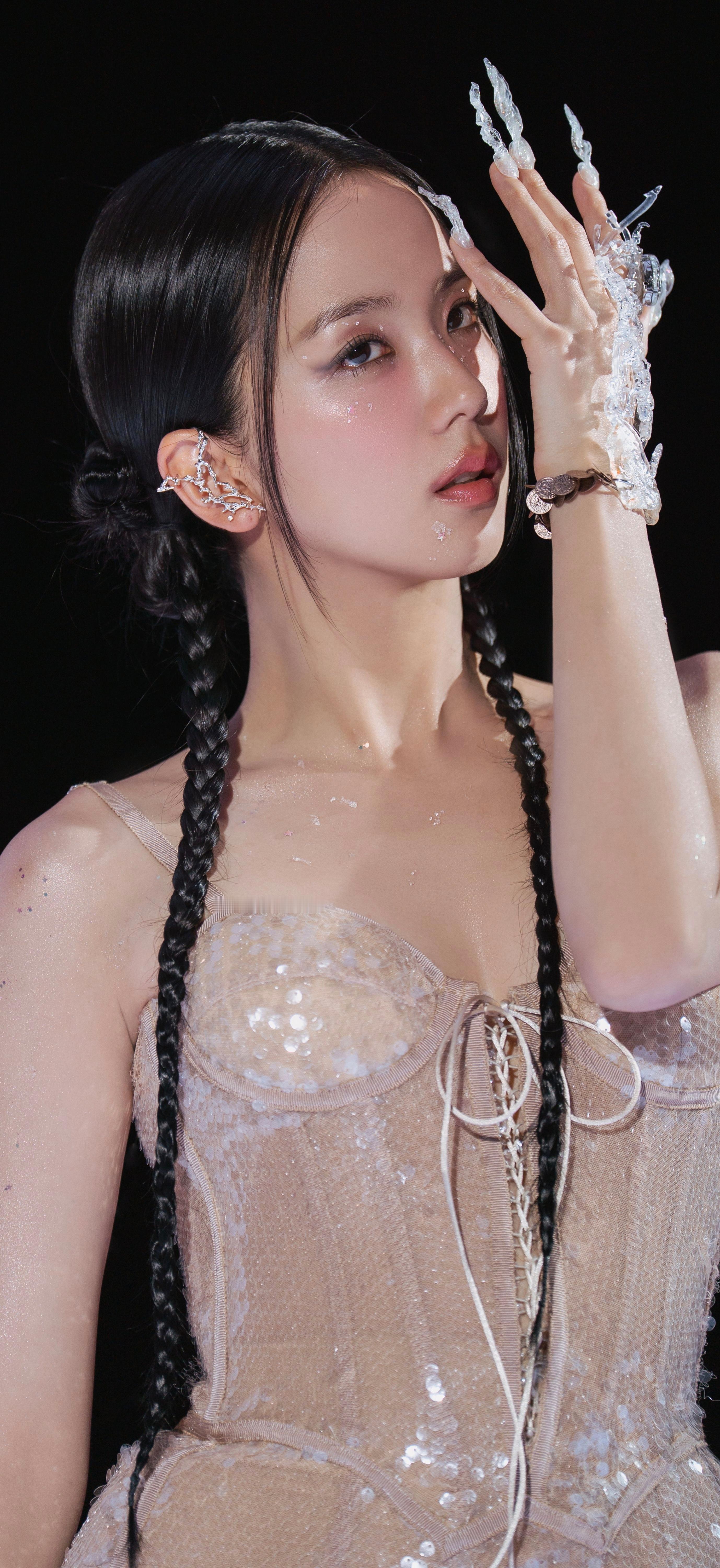 金智秀我真服你这张脸了！！！ 欧尼完全绝世神颜🫶🏻 