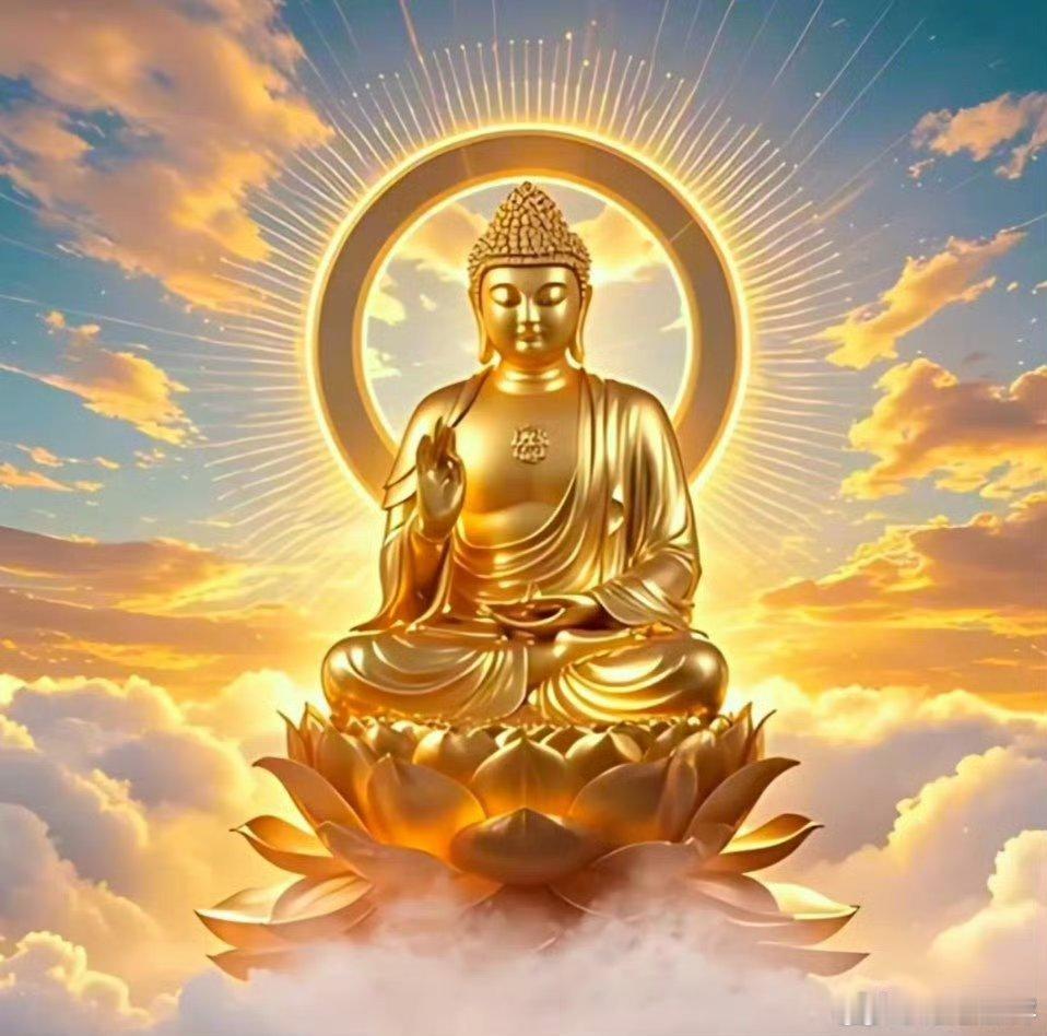 晨起礼佛，收摄身心，远离一切灾厄，见闻转发：消灾、除障、增福、满愿。南无阿弥陀佛
