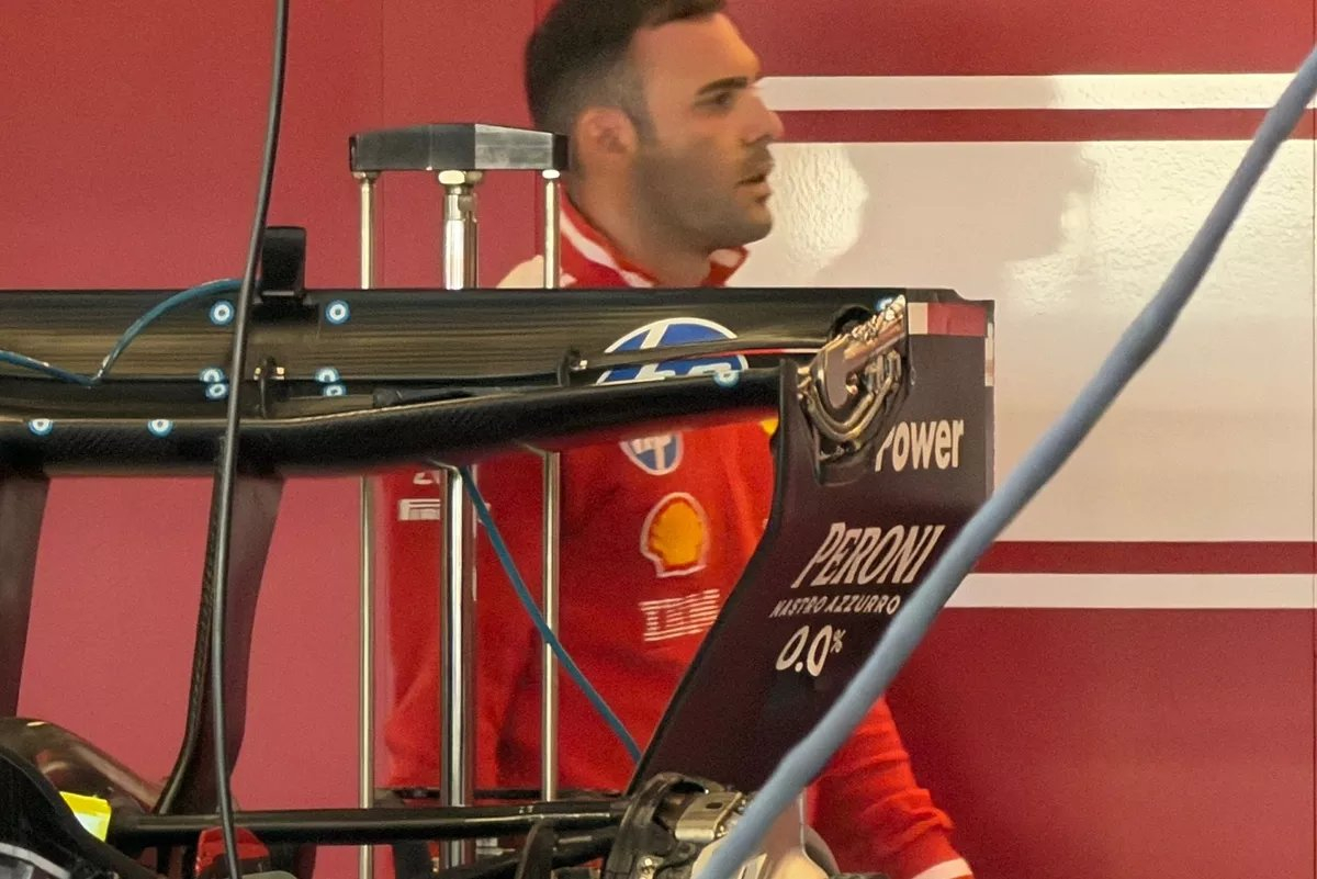 可变尾翼的执行器内部长啥样👀F1 2026F1比利时大奖赛
