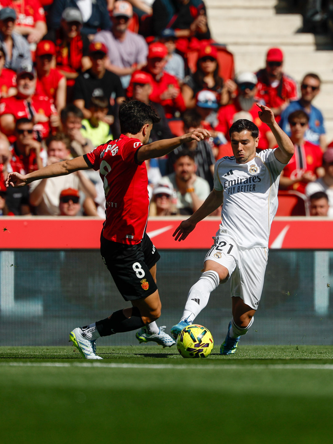 西甲 皇家马德里客场1：2负于马洛卡队，布拉欣·迪亚斯🇲🇦首发出场76分钟。