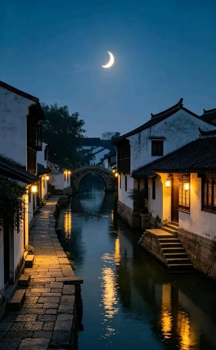 相逢不言晚，牵手到邯郸，一朝相遇，一生尽欢。斜阳草树，人孤单，删掉过往，剩余清欢