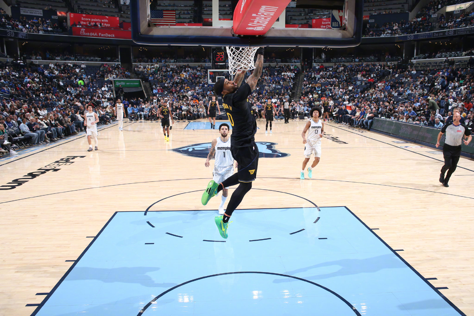 昨日精彩图集📸勇士战胜灰熊