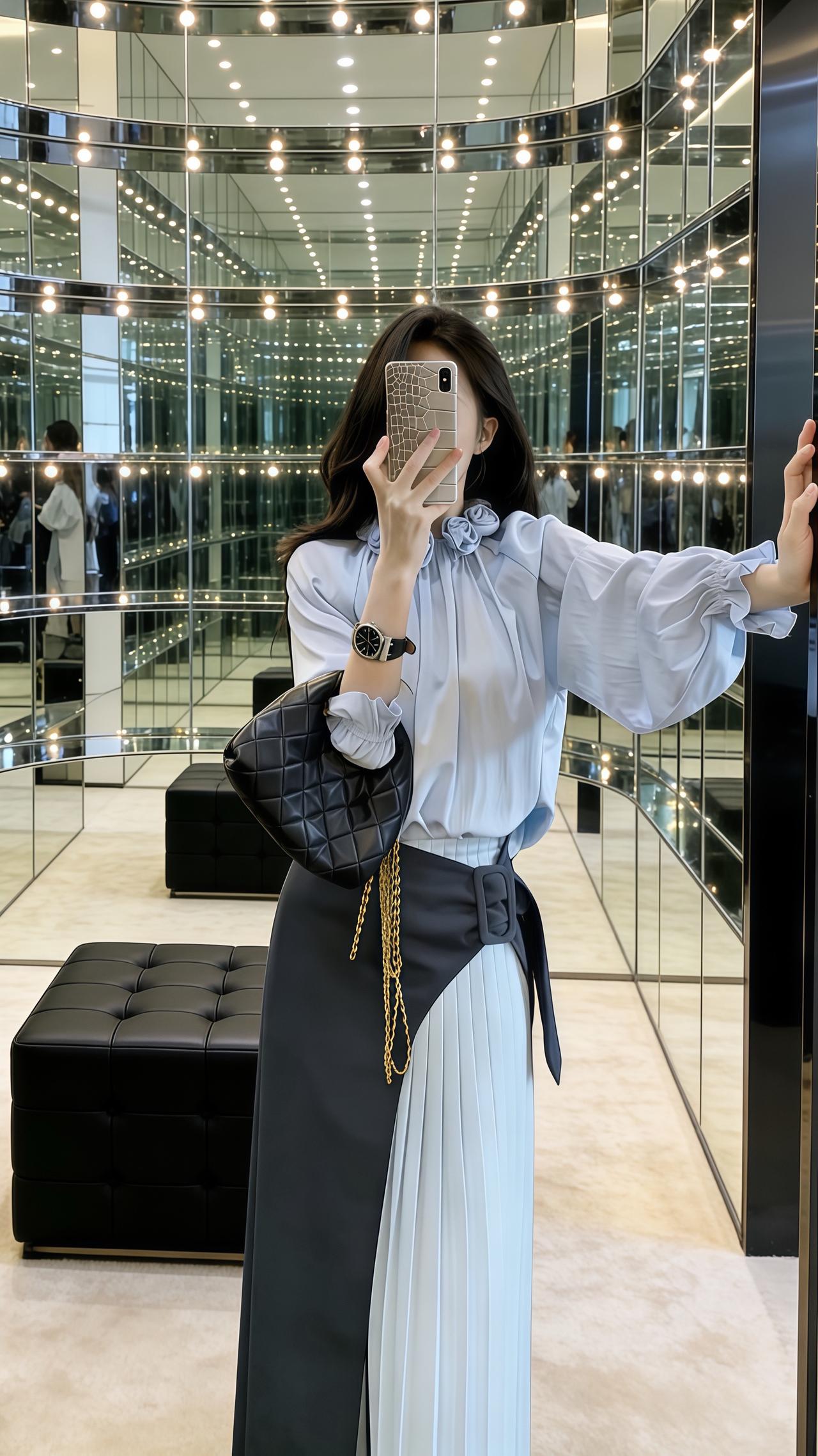 好期待春天气场全开 轻熟穿搭