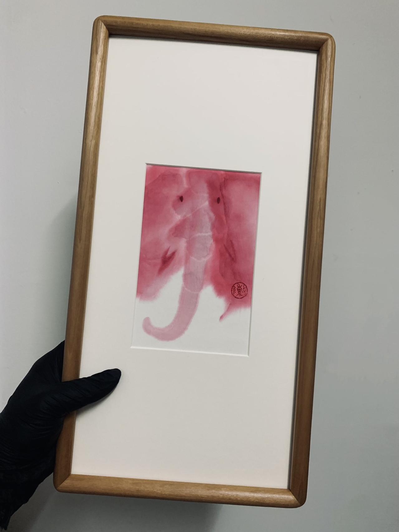 小众艺术画 治愈系手绘日常 水墨画 艺术收藏 手绘