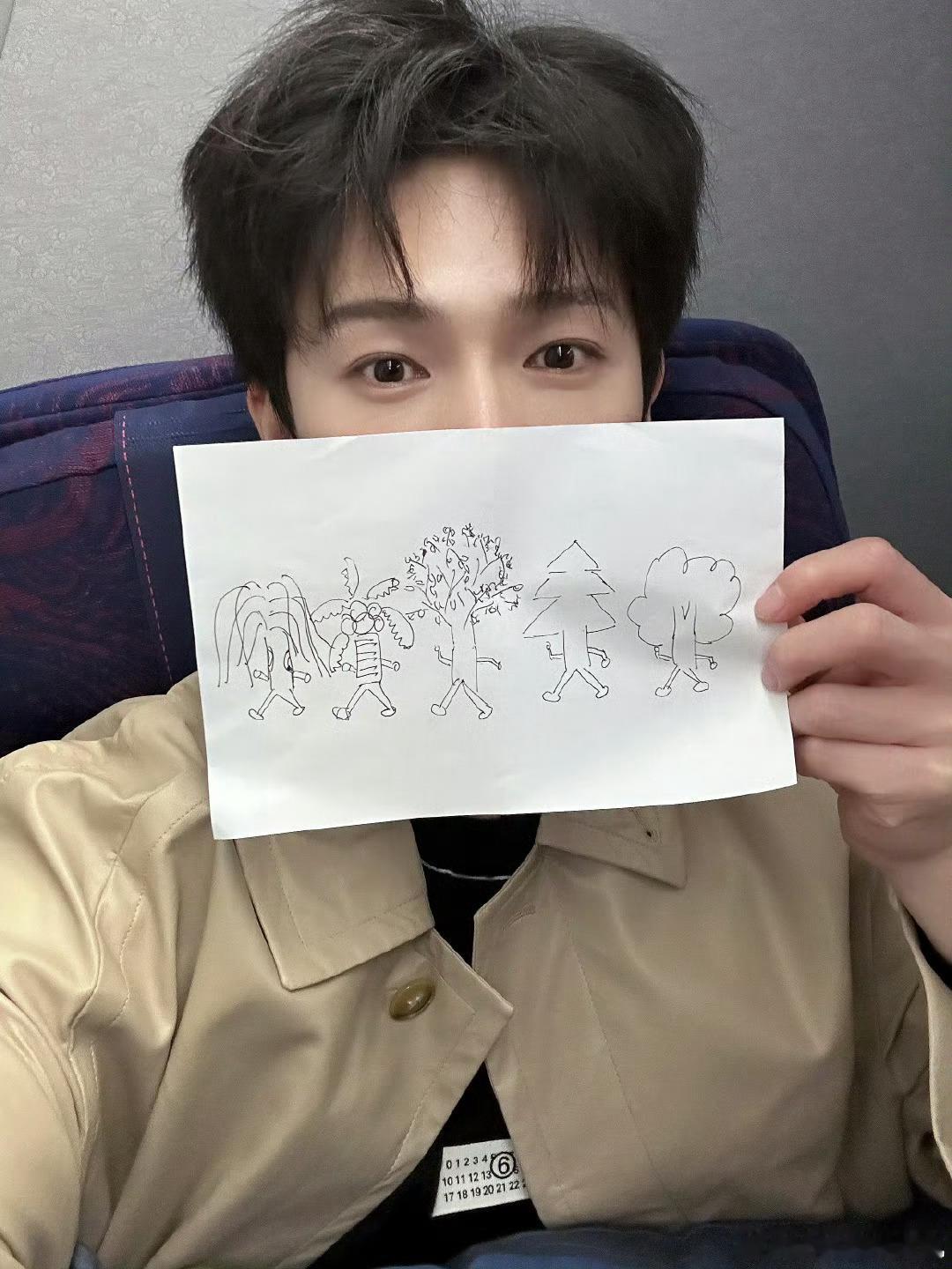 李昀锐画的画李昀锐简笔画 ​​​