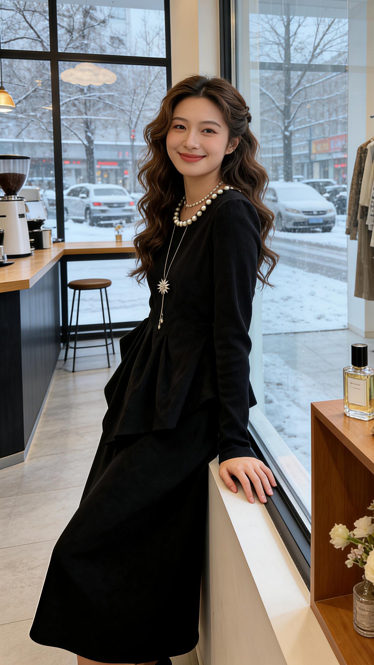 穿搭 连衣裙分享 冬季穿搭 新年装 过年就要美美哒