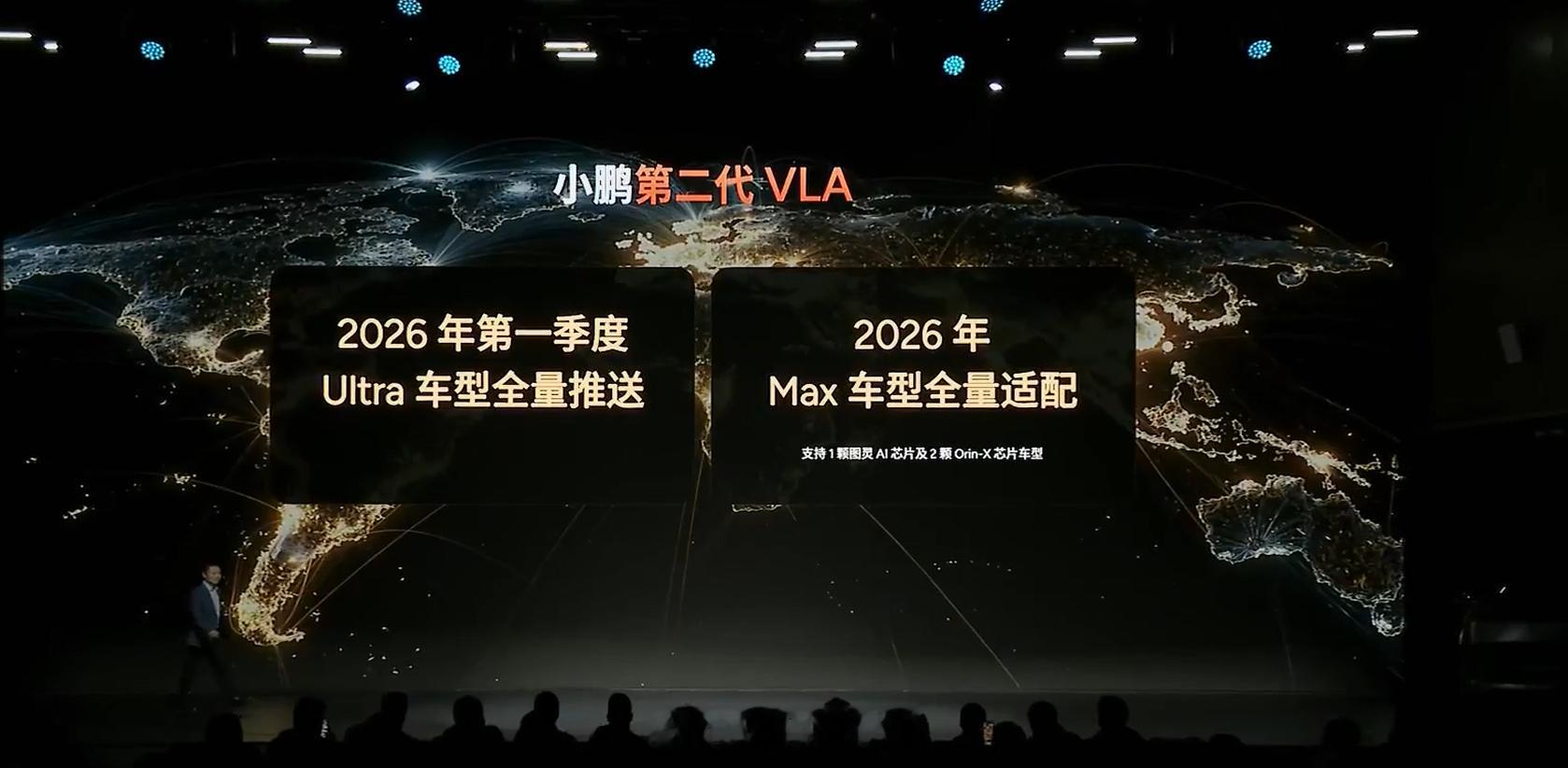 小鹏第二代 VLA 明年一季度 Ultra 车型全量推送，2026 年 Max 