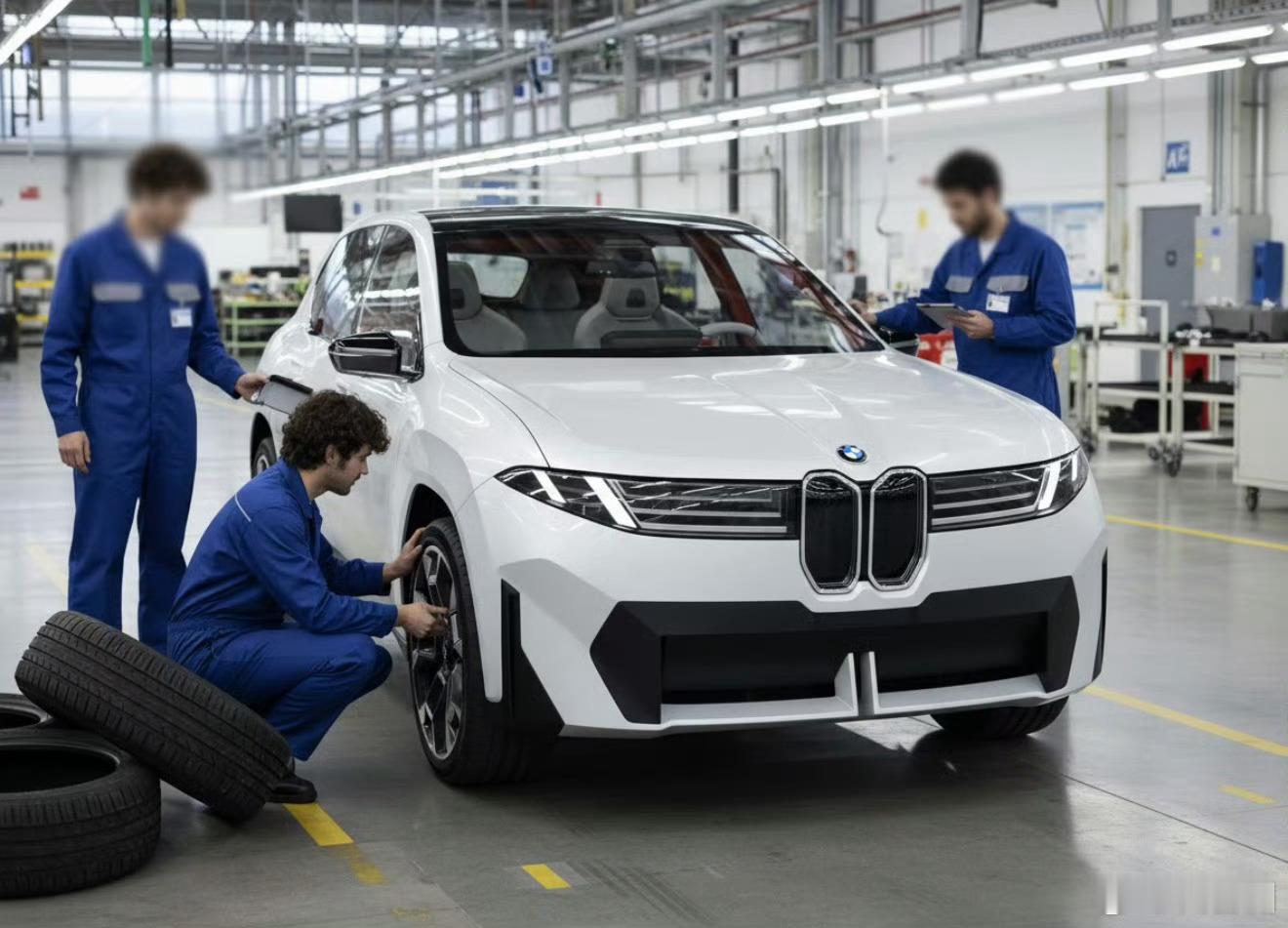 宝马新世代首款车型全新的iX3，宝马在中国市场明年最重要的SUV，确定国产，明天
