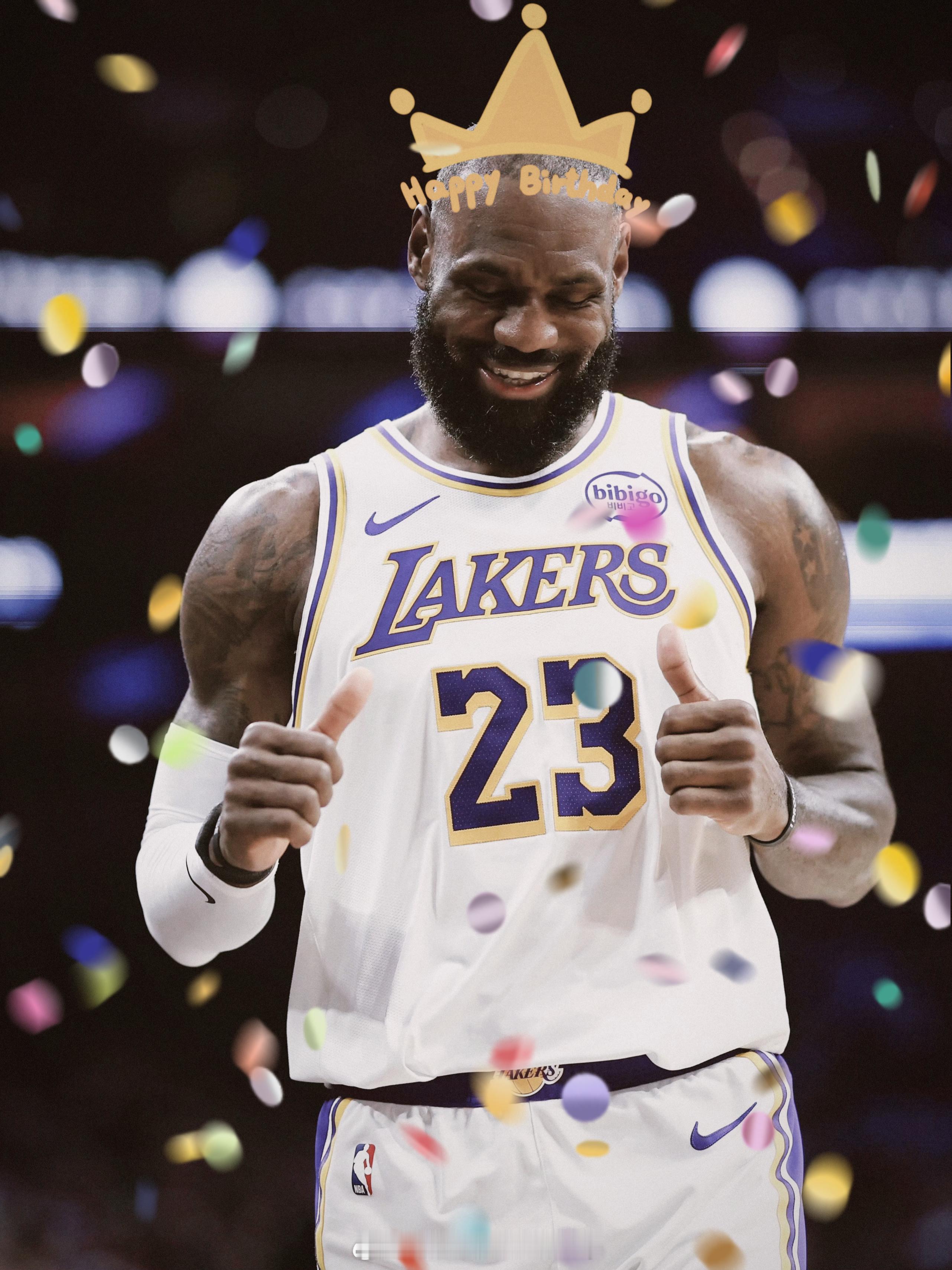 岁至41，传奇未止，续写着无人能及的辉煌！只因你是勒布朗，便是我永远的偏爱❤️?