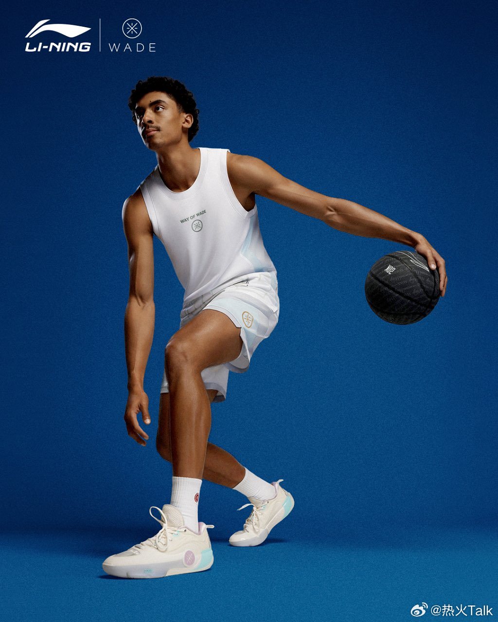 韦德祝贺克里斯蒂正式加入李宁韦德之道！球鞋很潮