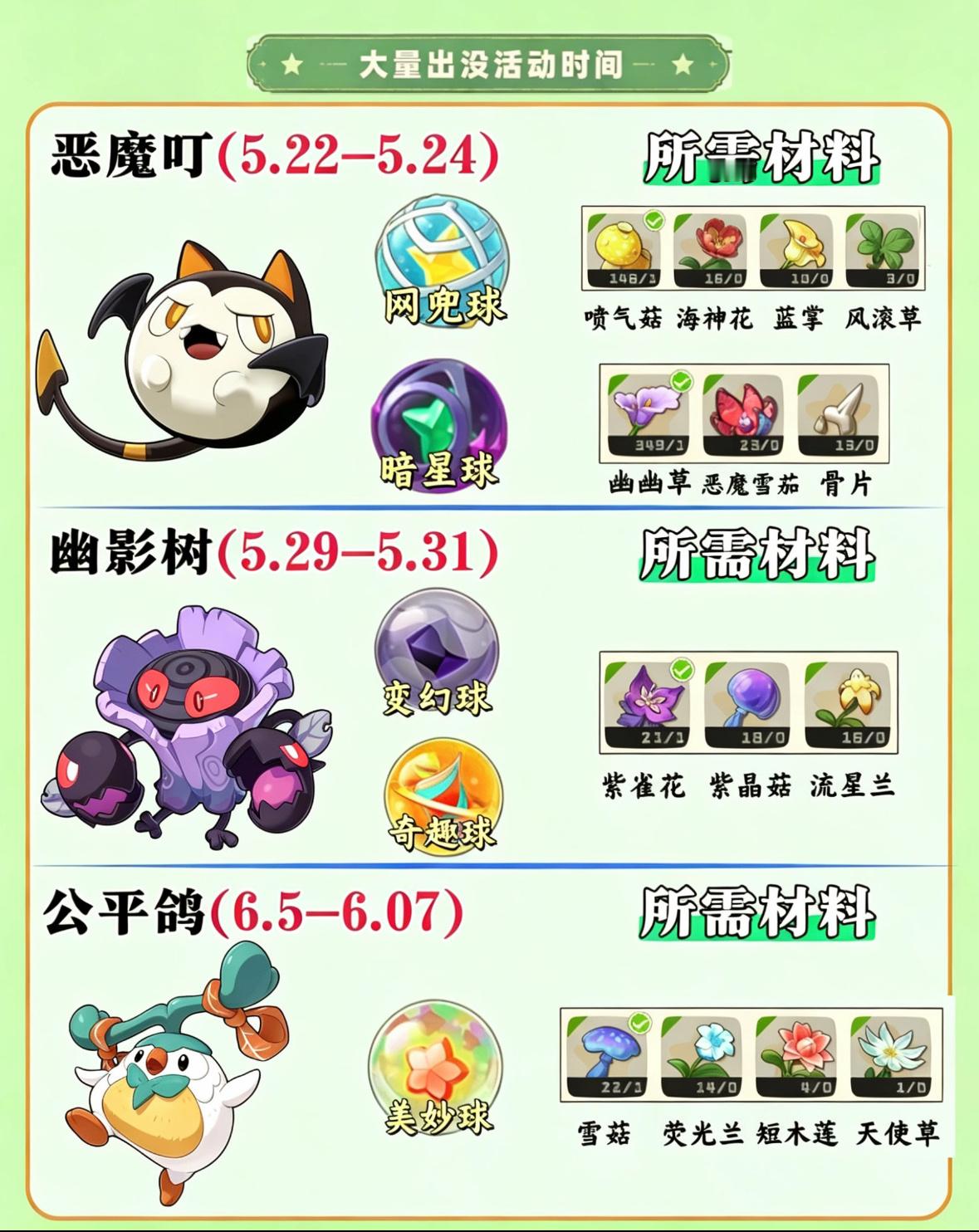 洛克王国世界正式上线洛克攻略宝典洛克王国世界S2赛季精灵大量出没时间表🔥今晚2