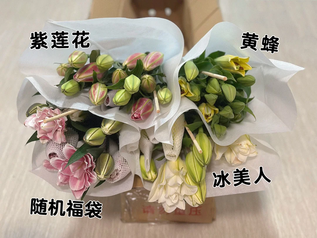 神农鲜花百合🌸开箱