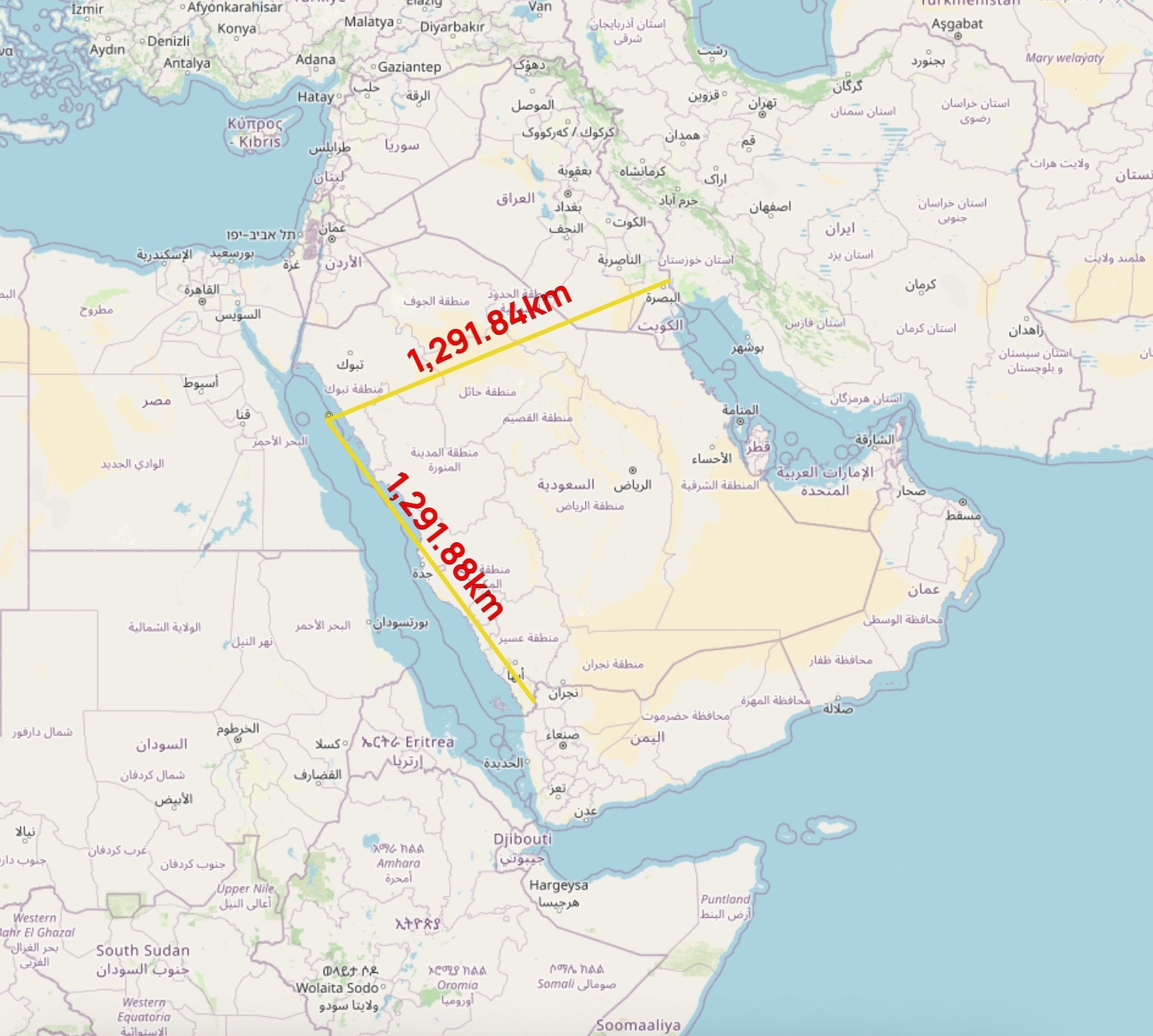 3月7号的卫星图像显示，美国海军福特号航母(CVN-78)位于红海北部活动。➤不