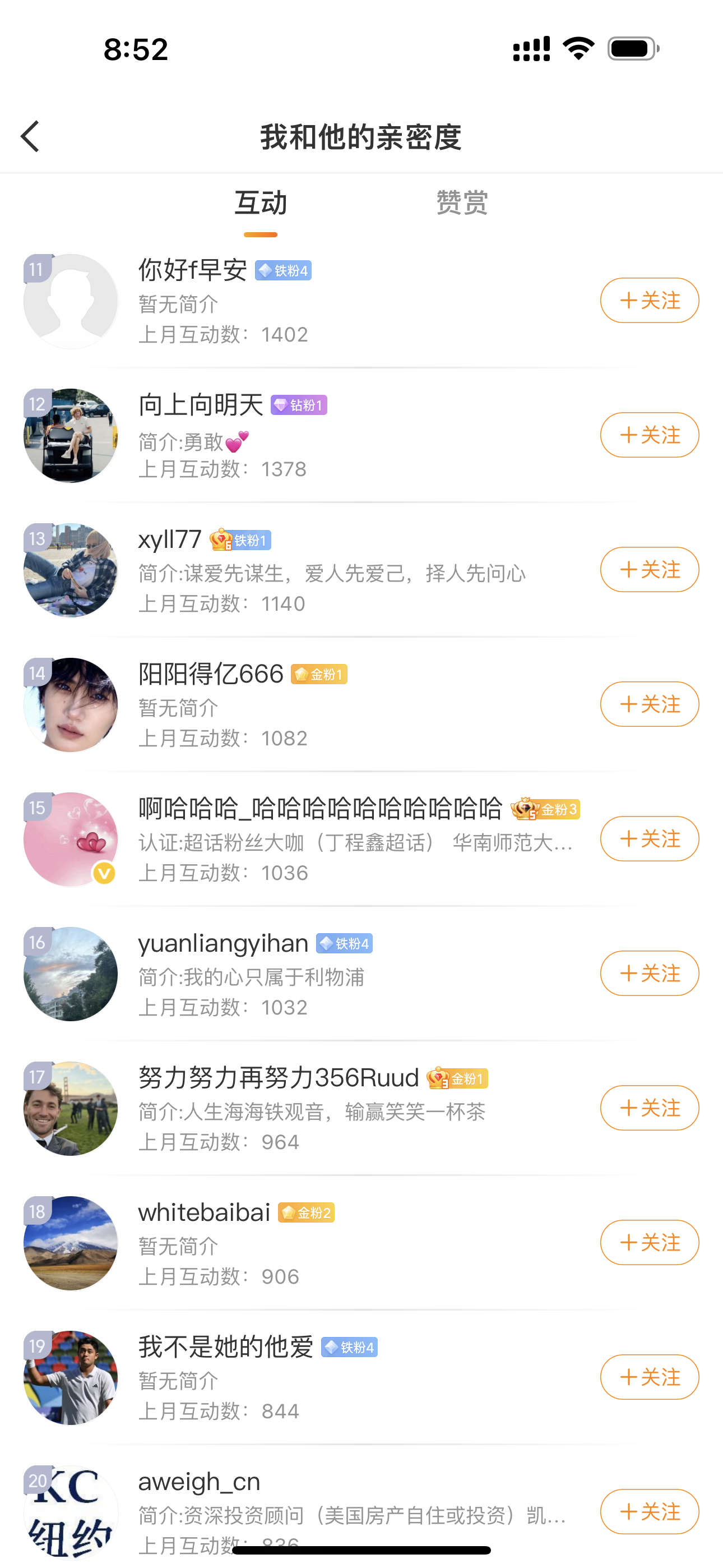 发互动礼物🎁啦上个月互动榜排名前30的朋友（图2，3，4所示），我已经私信你了
