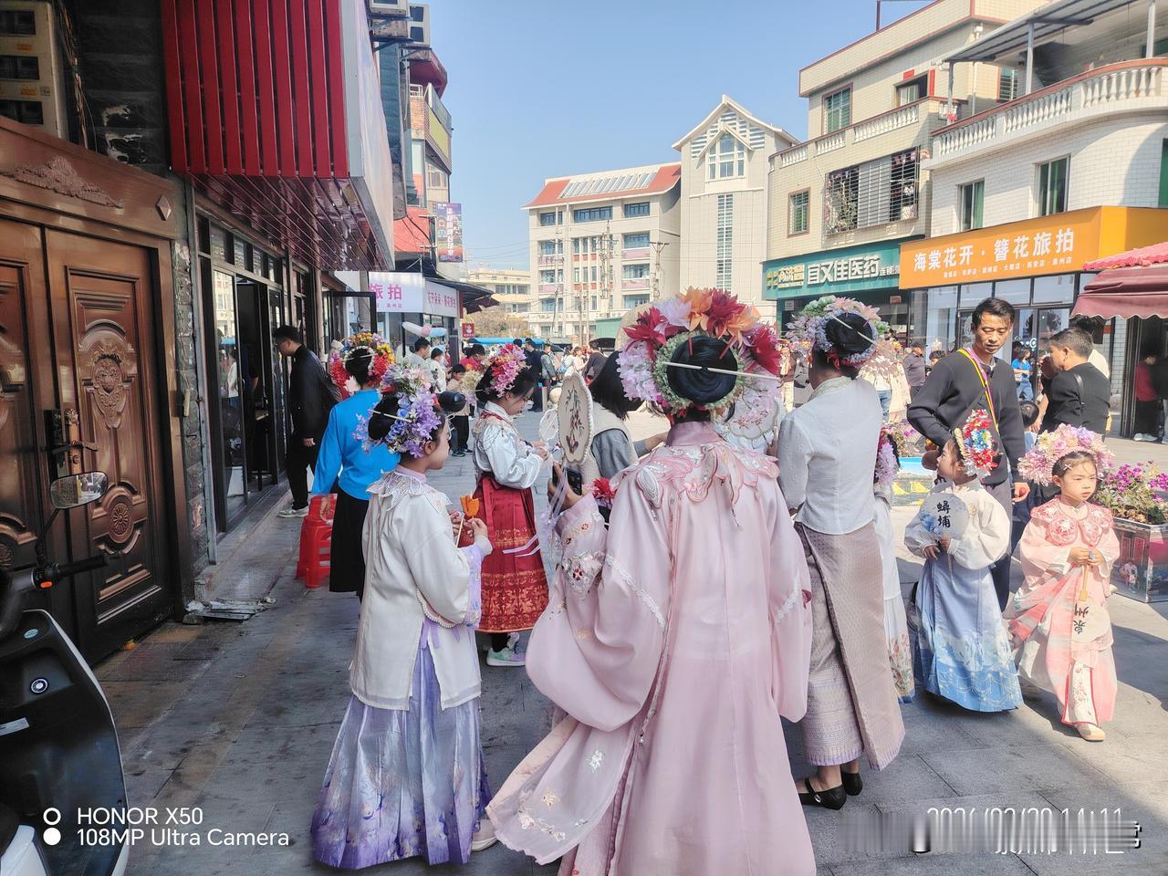 晒图笔记大赛簪花真漂亮