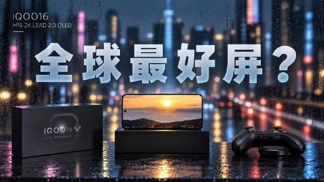 什么叫真正的三星高定屏啊？—— iQOO16 M16 2K LEAD 2.0 OLED 屏测#iQO