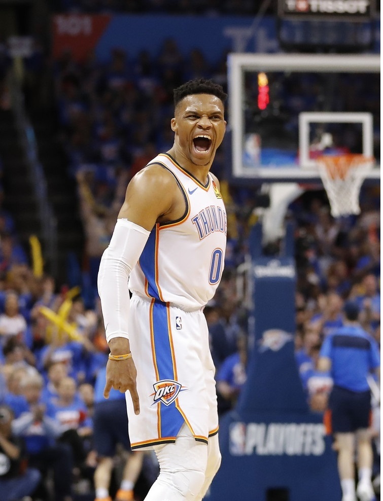 NBA历史三双排行榜TOP10，现役5位球员上榜！1、威斯布鲁克：198次（现役
