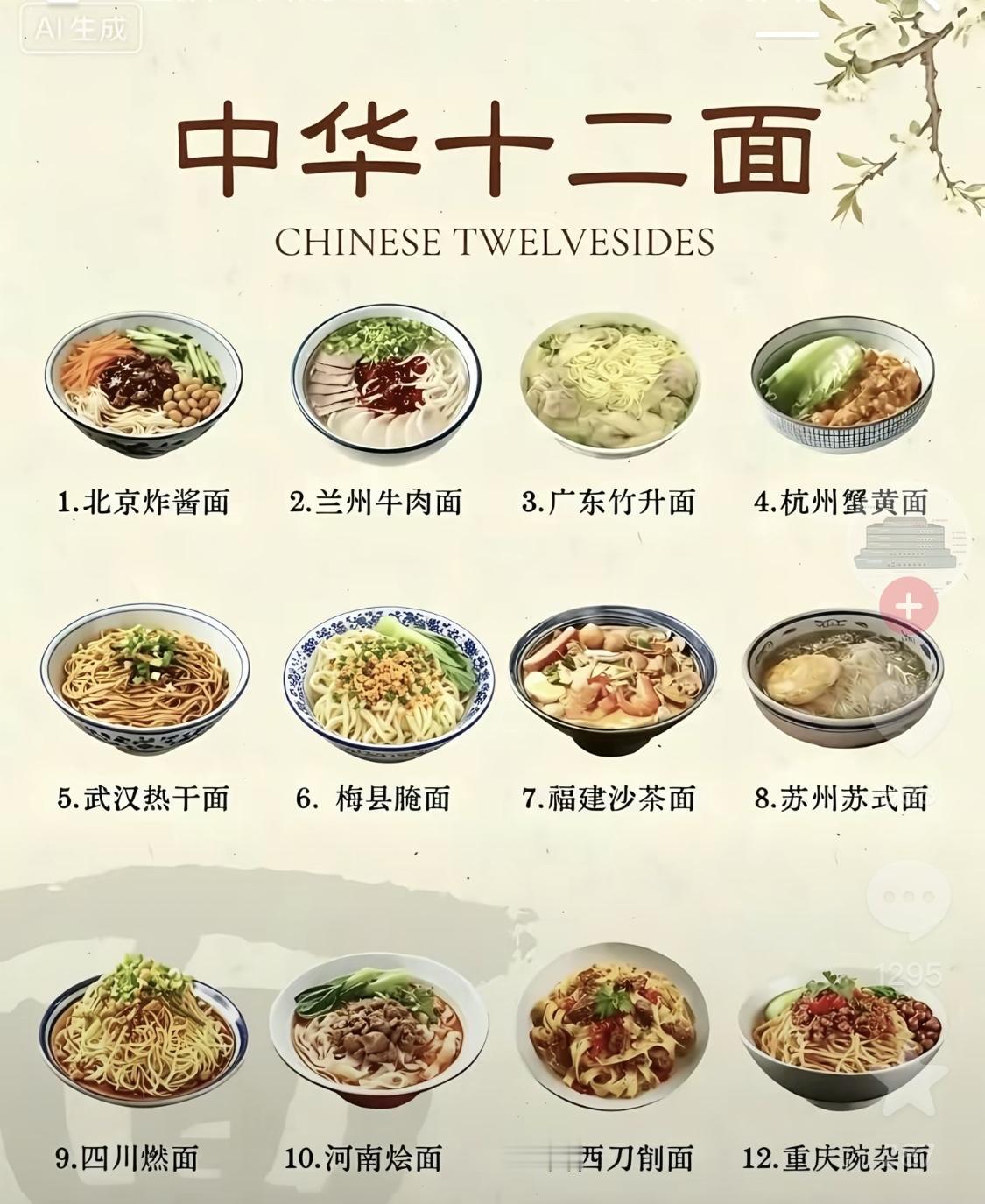 最近，看到网上发了“中国十二面”这么一个图片，感觉没有什么权威性，因为这里边没有