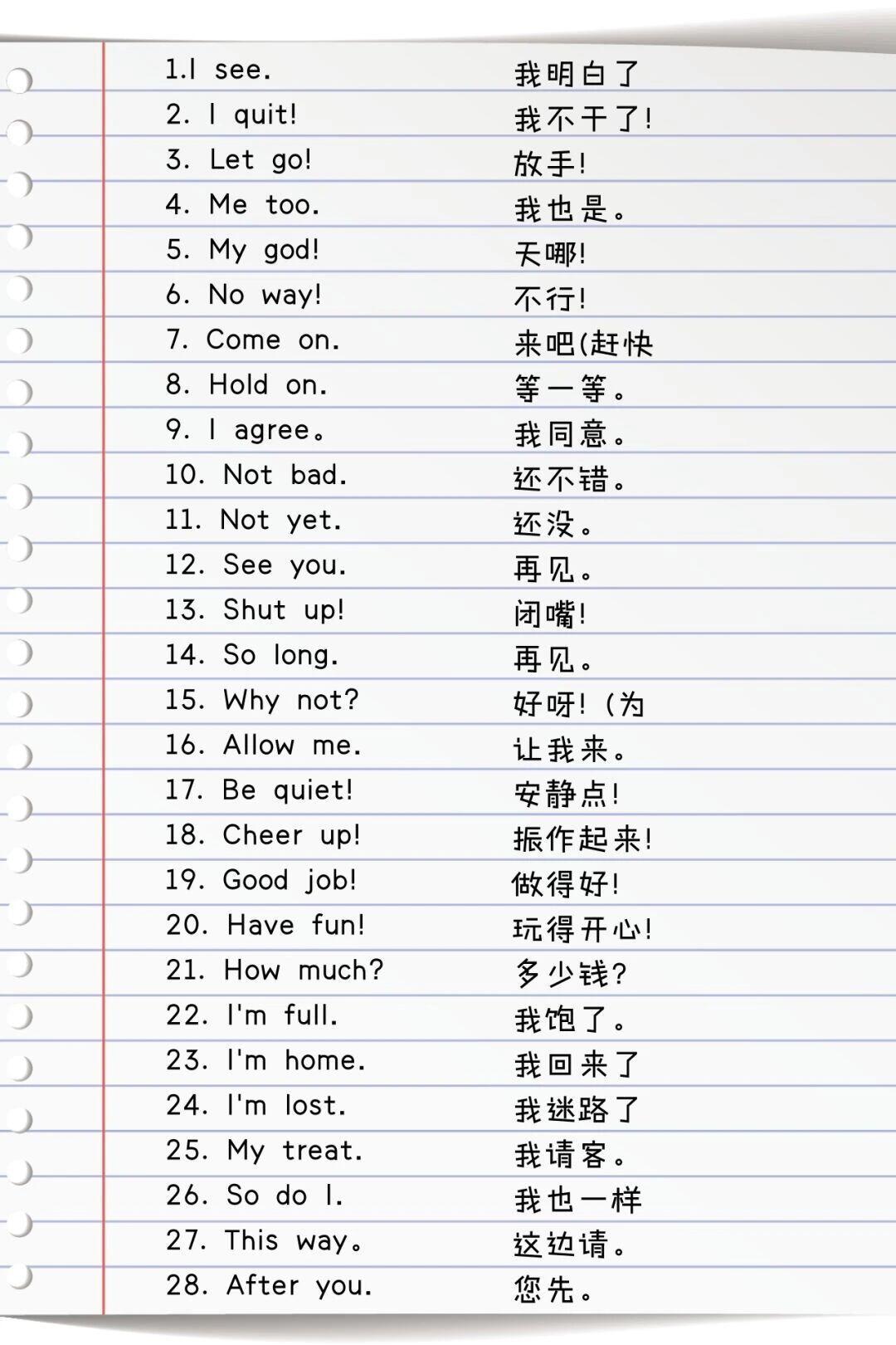 干货！英语常用词组，学会了基础才牢固高清英语单词图片，可打印保存学习