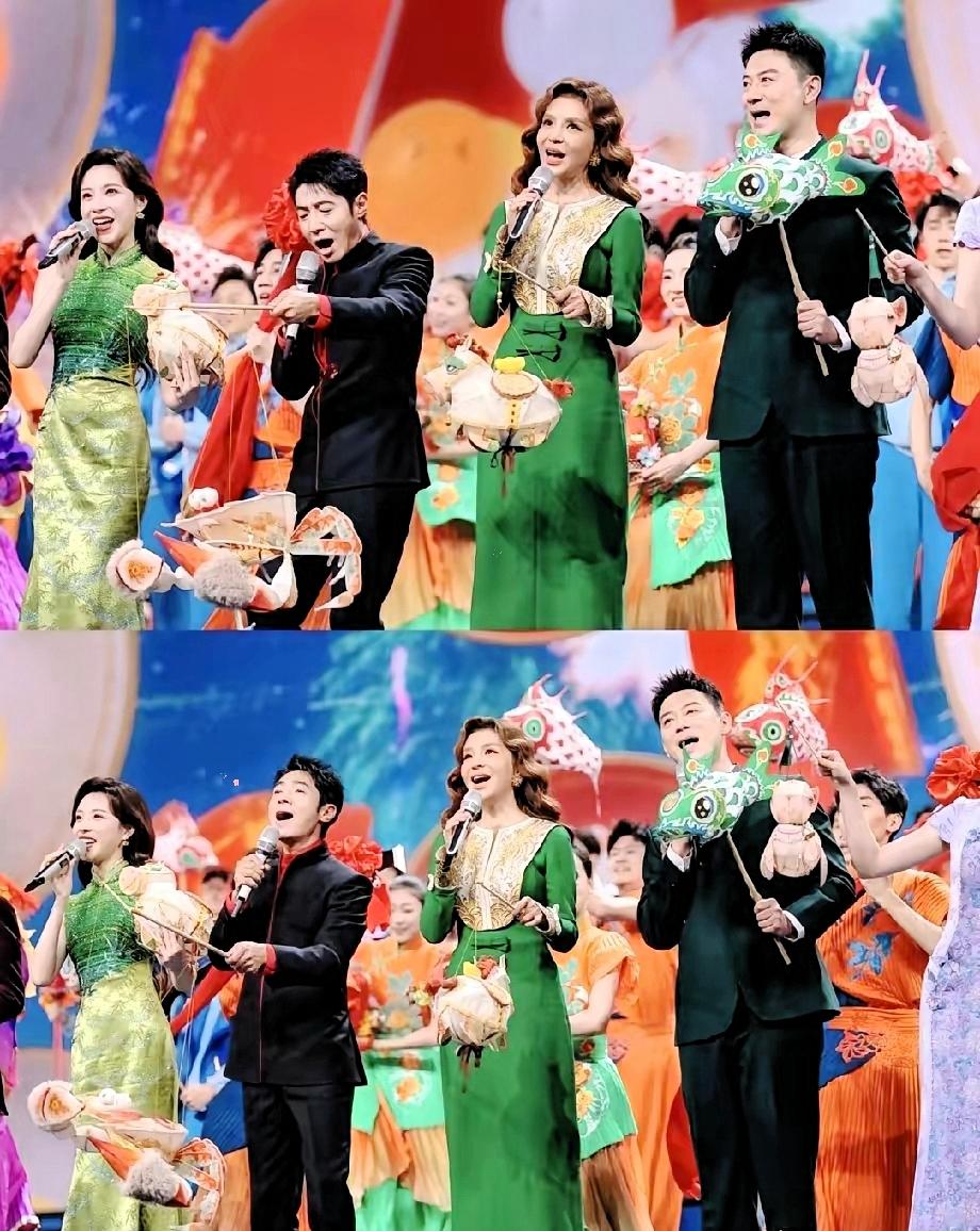 不是我说，
央视的元宵晚会，
是哪个天才想出来的，让男女主持人对唱的啊！
​说实