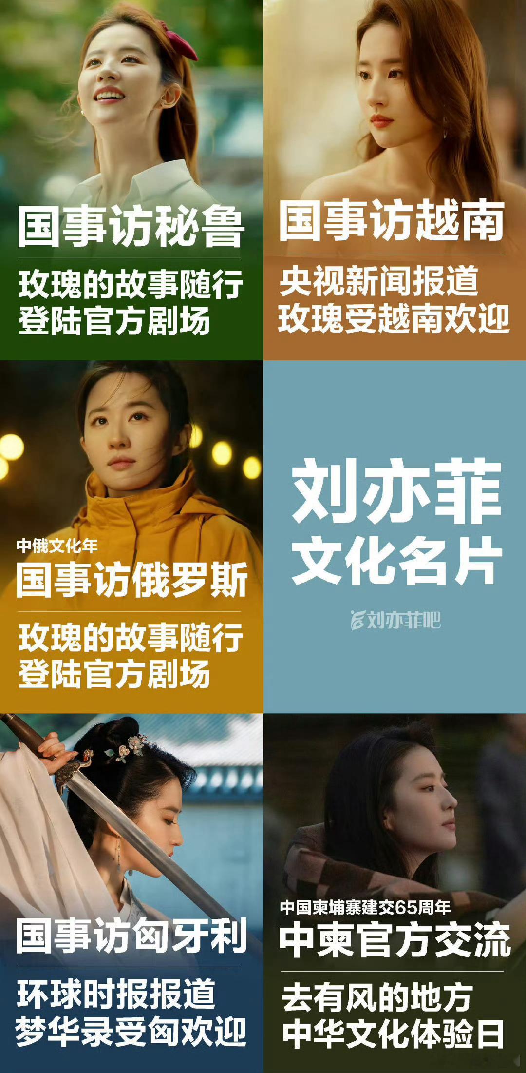 看到刘亦菲的这张图，才知道几部作品全都文化出海了[good][good][goo