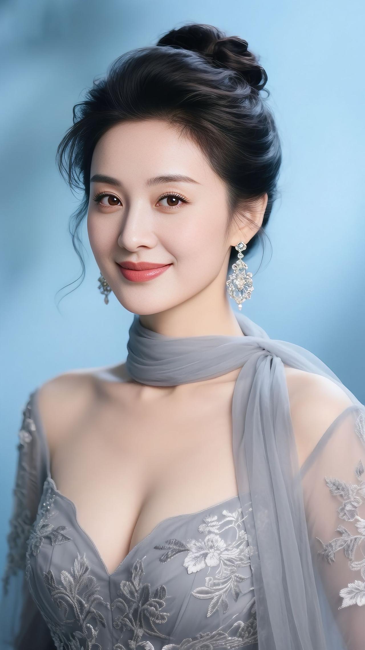 花钿美人笑，锦衣华发间。