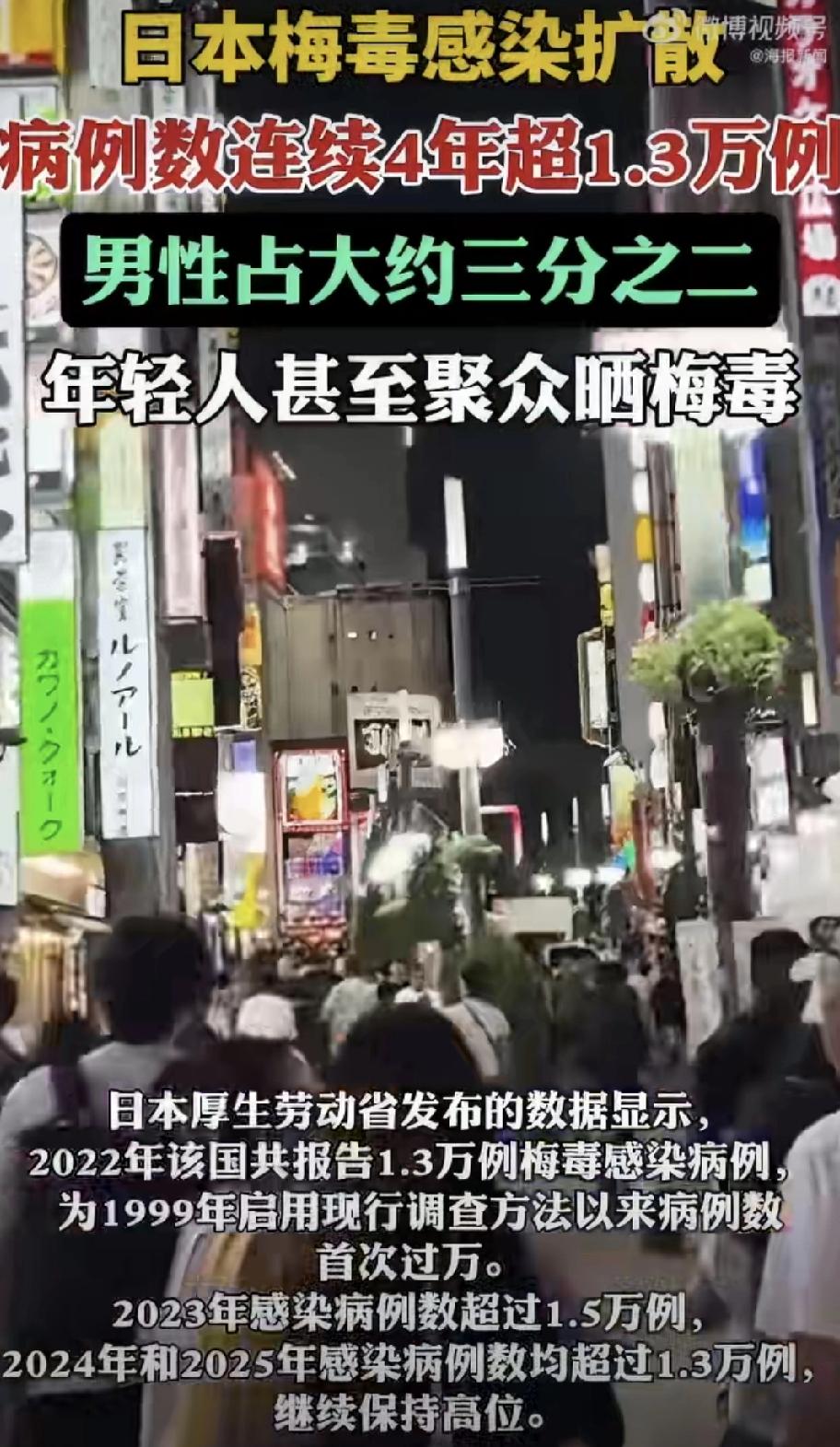 好家伙，日本年轻人聚众晒梅毒 这热搜看得我头皮发麻！真是活久见，现在连生病都敢“