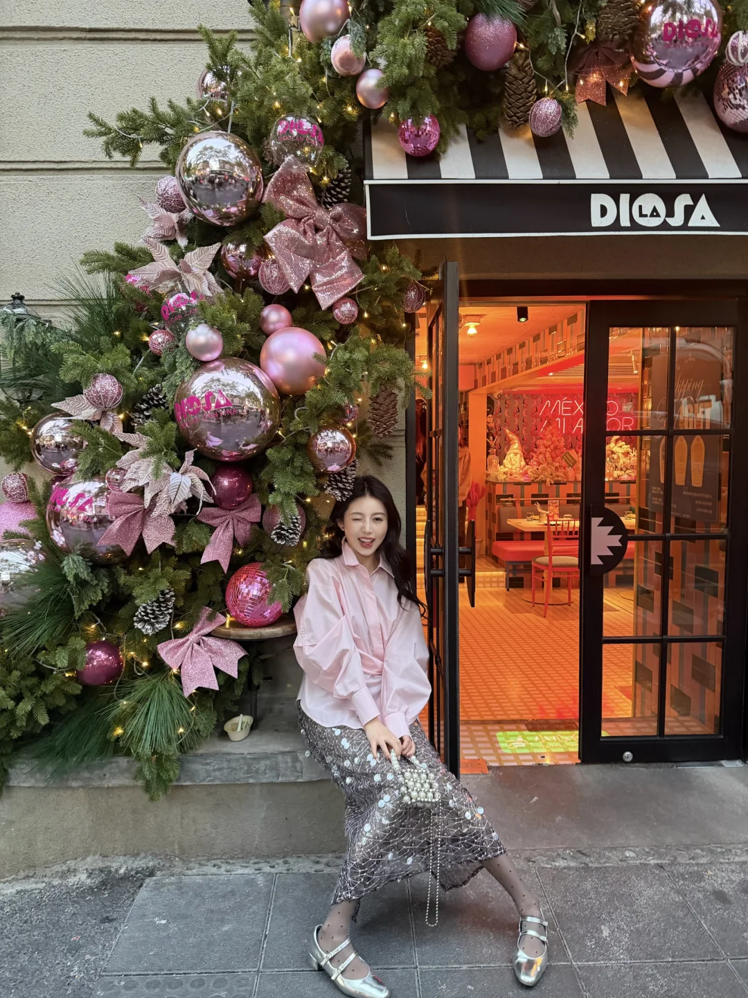 姐妹们速速来沪🎀圣诞浓度已达1000%