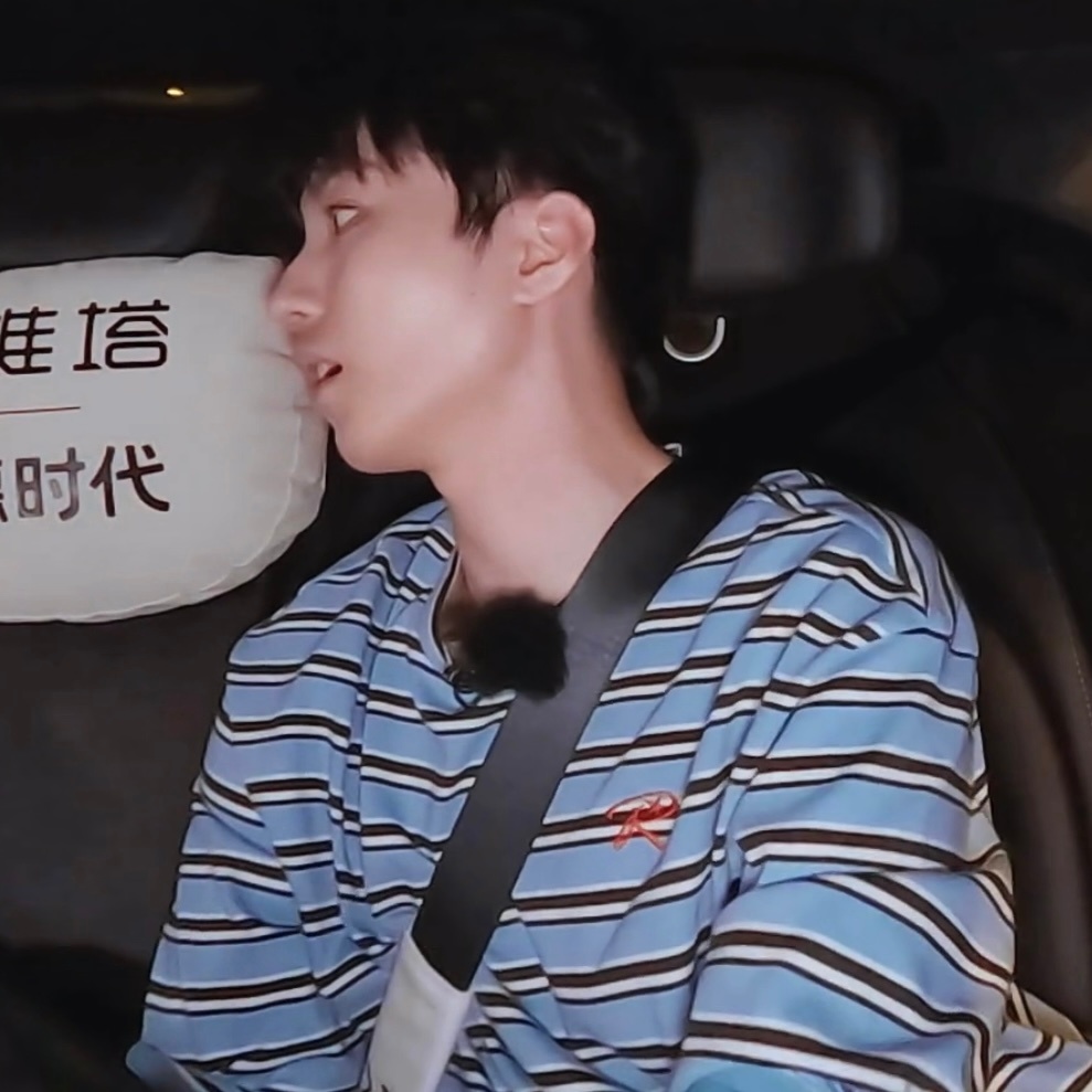 终于有时间坐下来细品，车内直拍完全美颜大赏吧🤲王俊凯中餐厅10