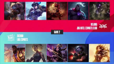  【JDG vs LNG】第二局 

MVP：LNG.GALA（崔丝塔娜）
LN