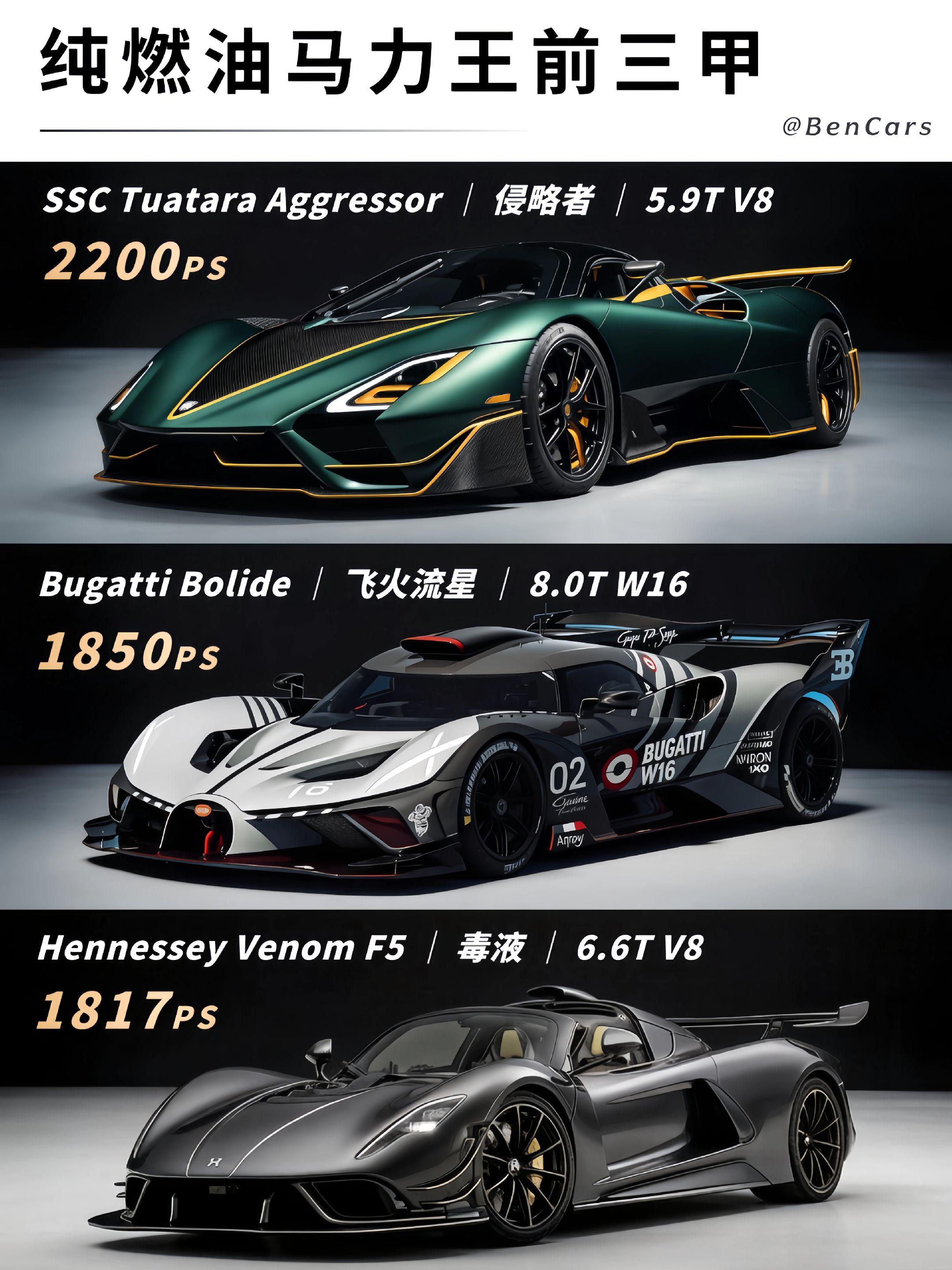 纯燃油马力王，谁才是你的梦中情车？