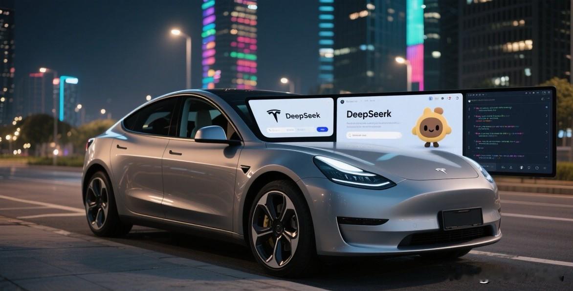 当特斯拉Model Y L的智能座舱开始同时运行豆包大模型与DeepSeek模型