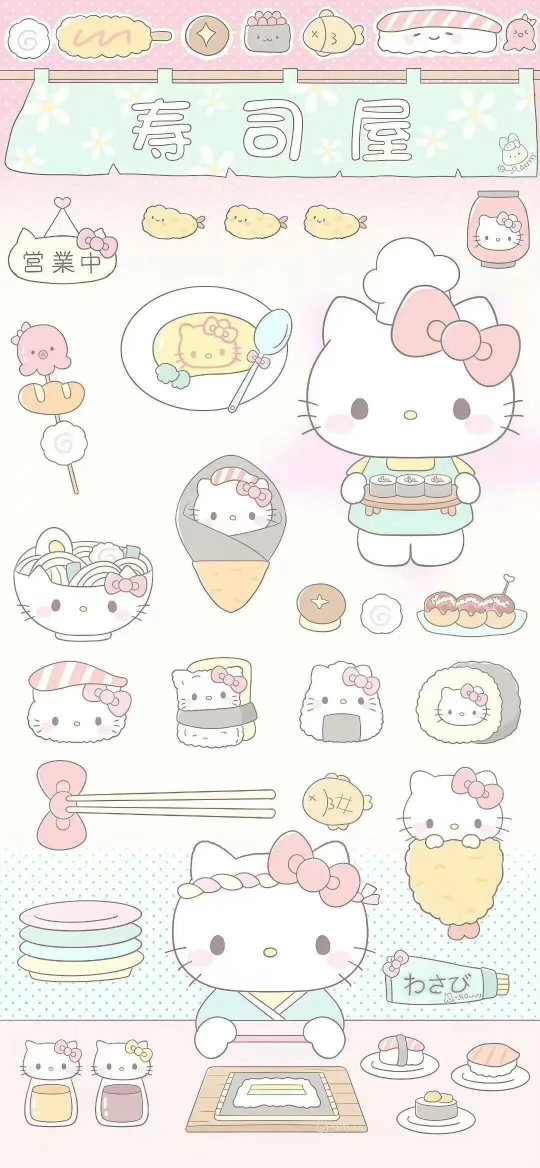 Hellokitty  可爱粉色系HelloKitty壁纸 