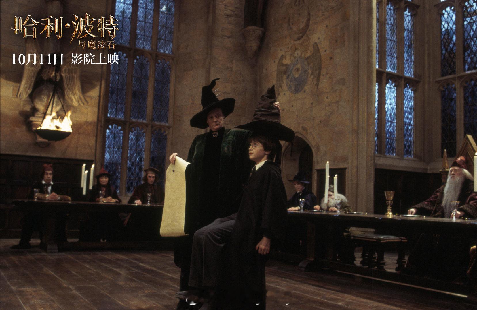#哈利波特与魔法石重映预售开启# 魔法世界银幕开山之作《哈利波特与魔法石》今日开