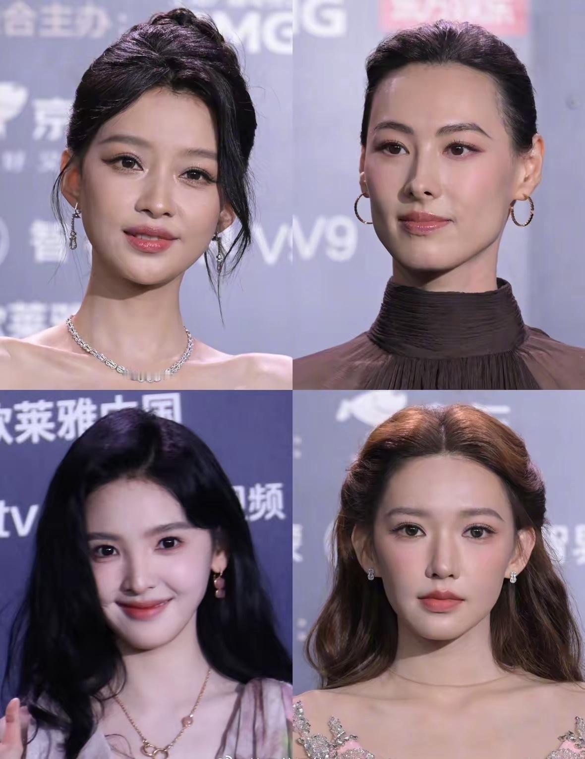 为什么都看着梁洛施长得好看呢？