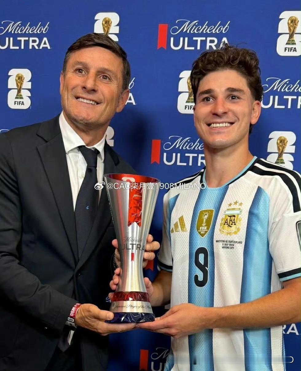 【2026世界杯】阿根廷3：1瑞士，萨内蒂：

“本场最佳球员是胡利安'阿尔瓦雷
